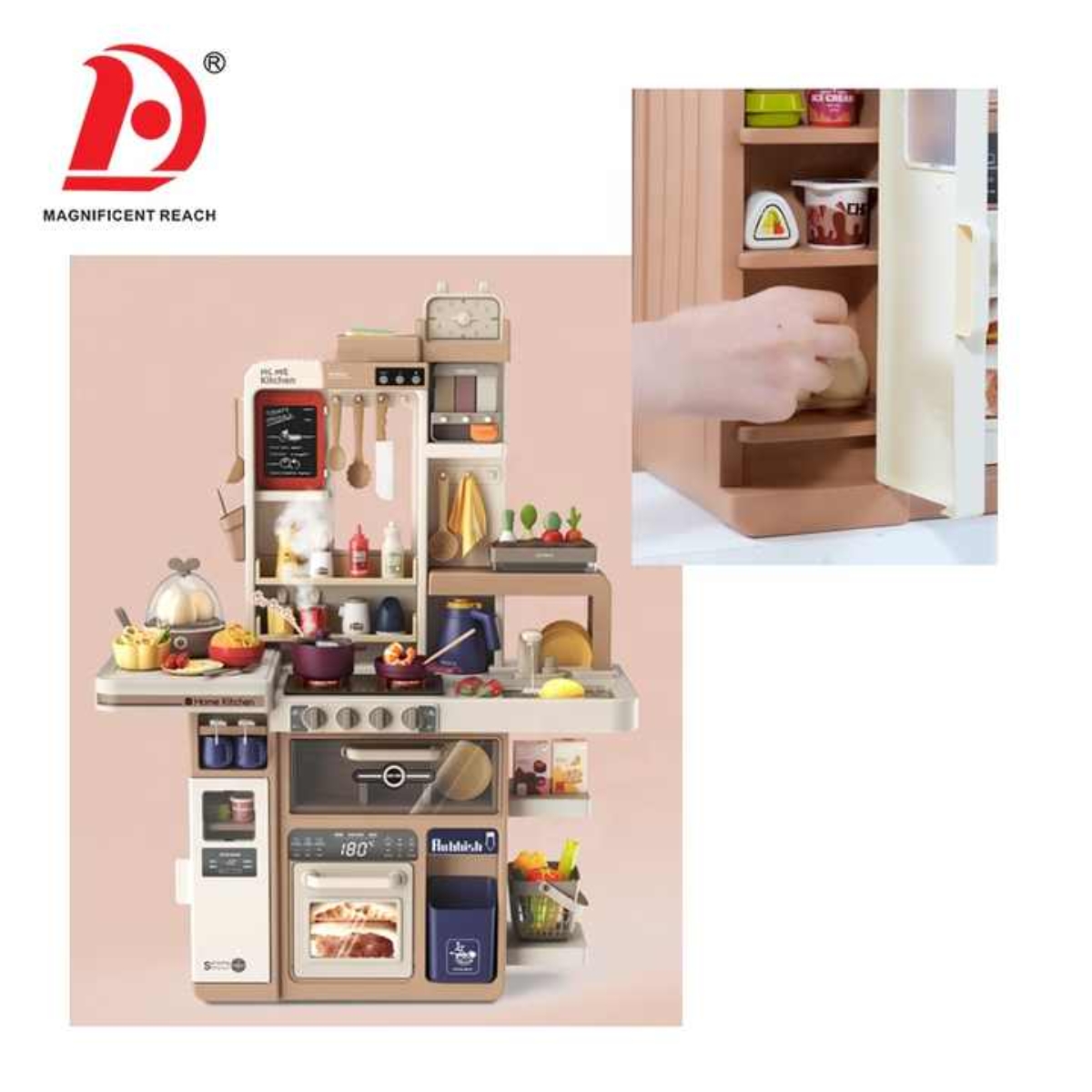 هوايدا تويز مجموعة عربة المطبخ بنات، 3-4 سنوات