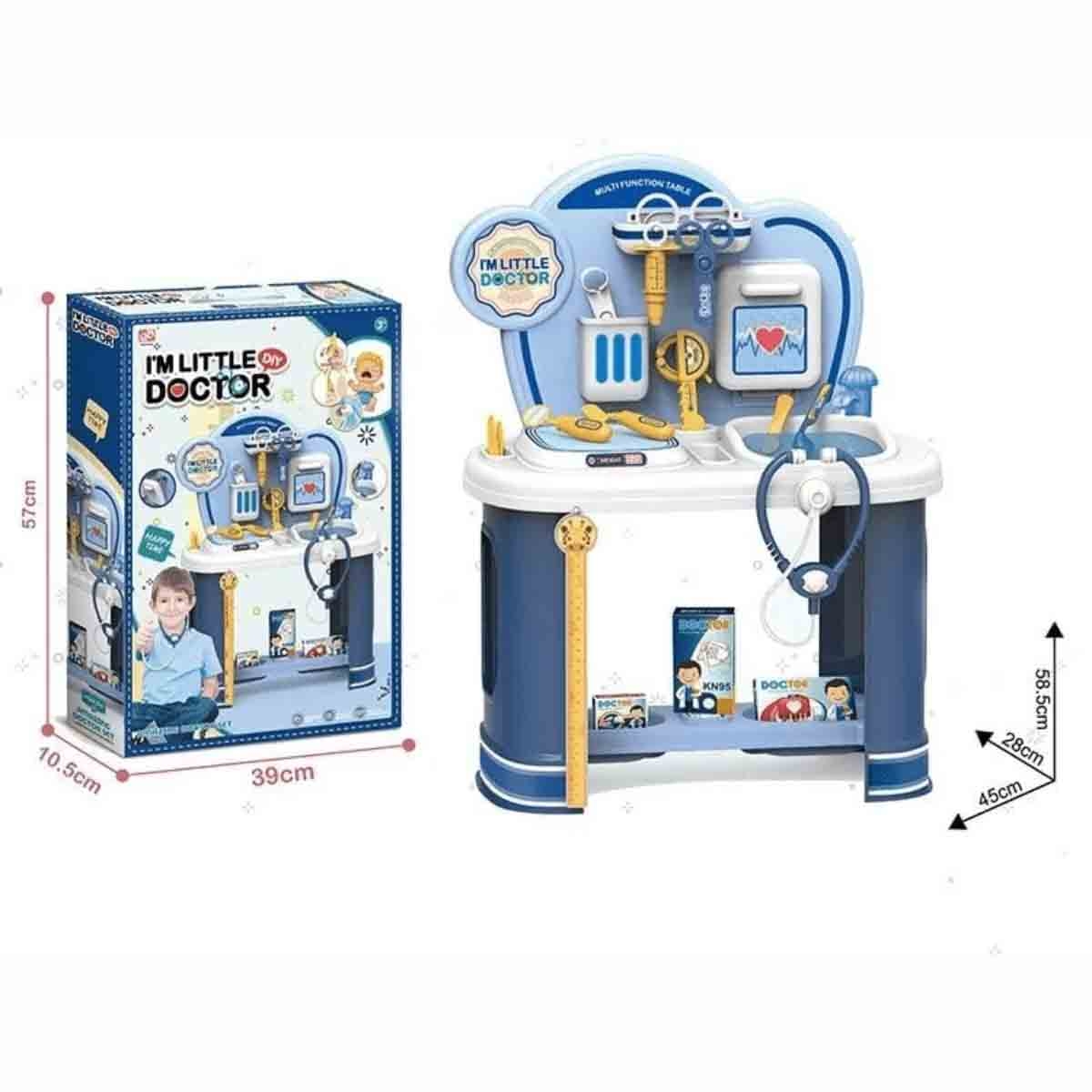 هوادا تويز طقم لعب دي آي واي للطبيب موديل 8833-1 للجنسين من عمر 3 إلى 4 سنوات