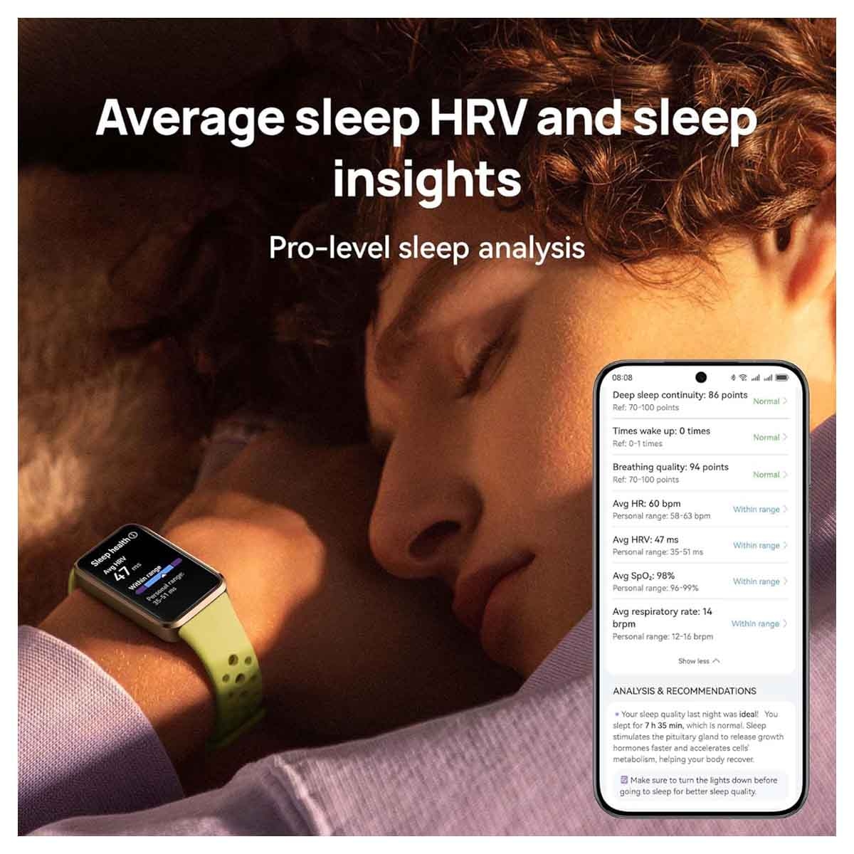 هواوي باند 10 سوار ذكي – وردي