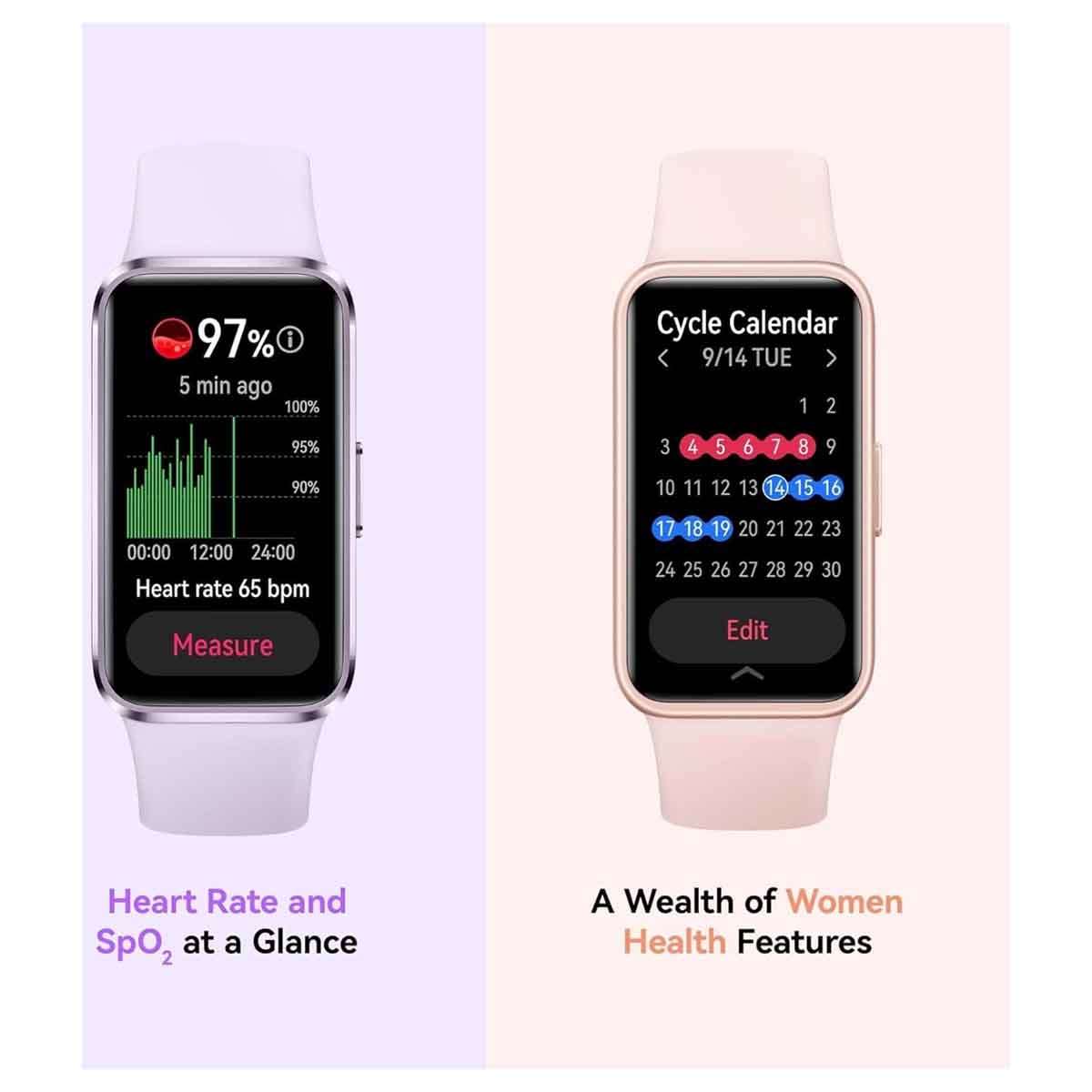 هواوي باند 10 سوار ذكي – وردي