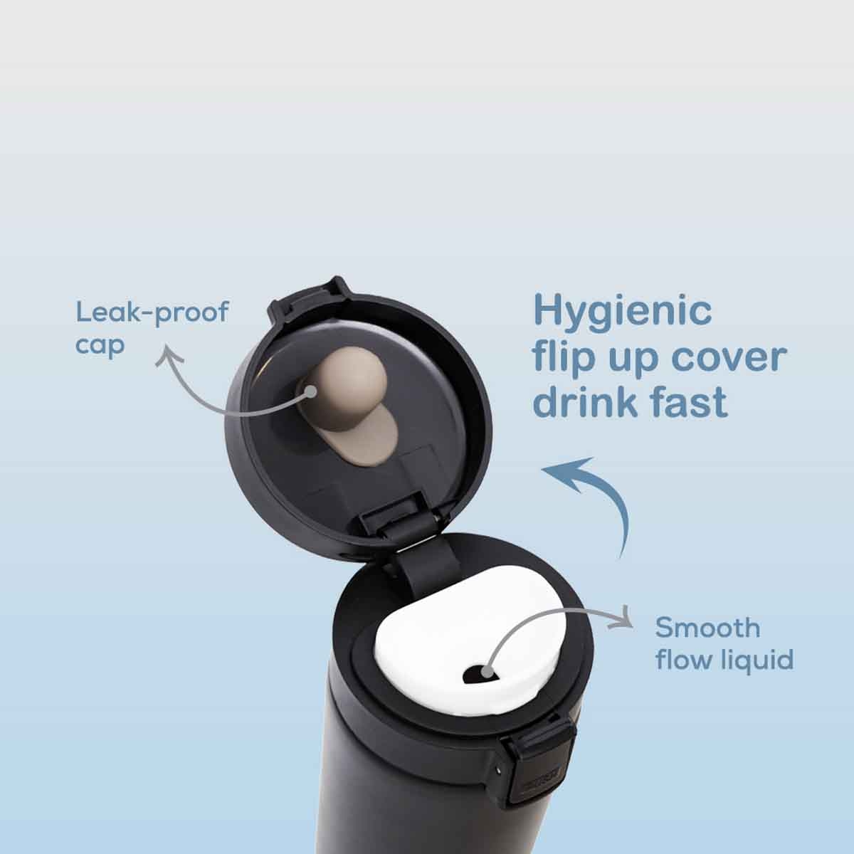 هيدروبرو زجاجة ماء معزولة تامبلر 500 مل للجنسين، 3-4 سنوات