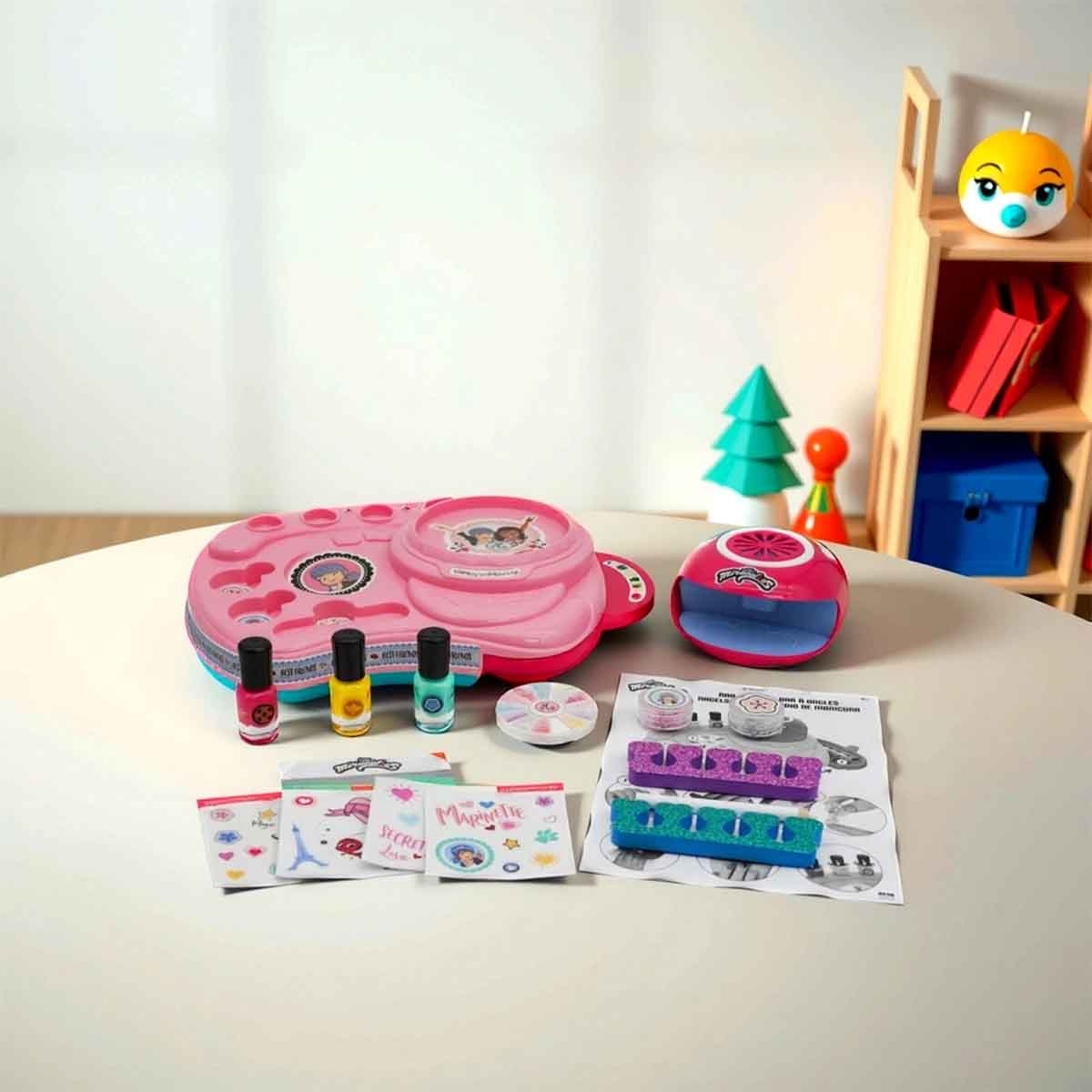 آيلي مجموعة بيضة مجوهرات فاشن باندز مع ميراكيولس مانيكير مجموعة، للبنات، 5-7 سنوات