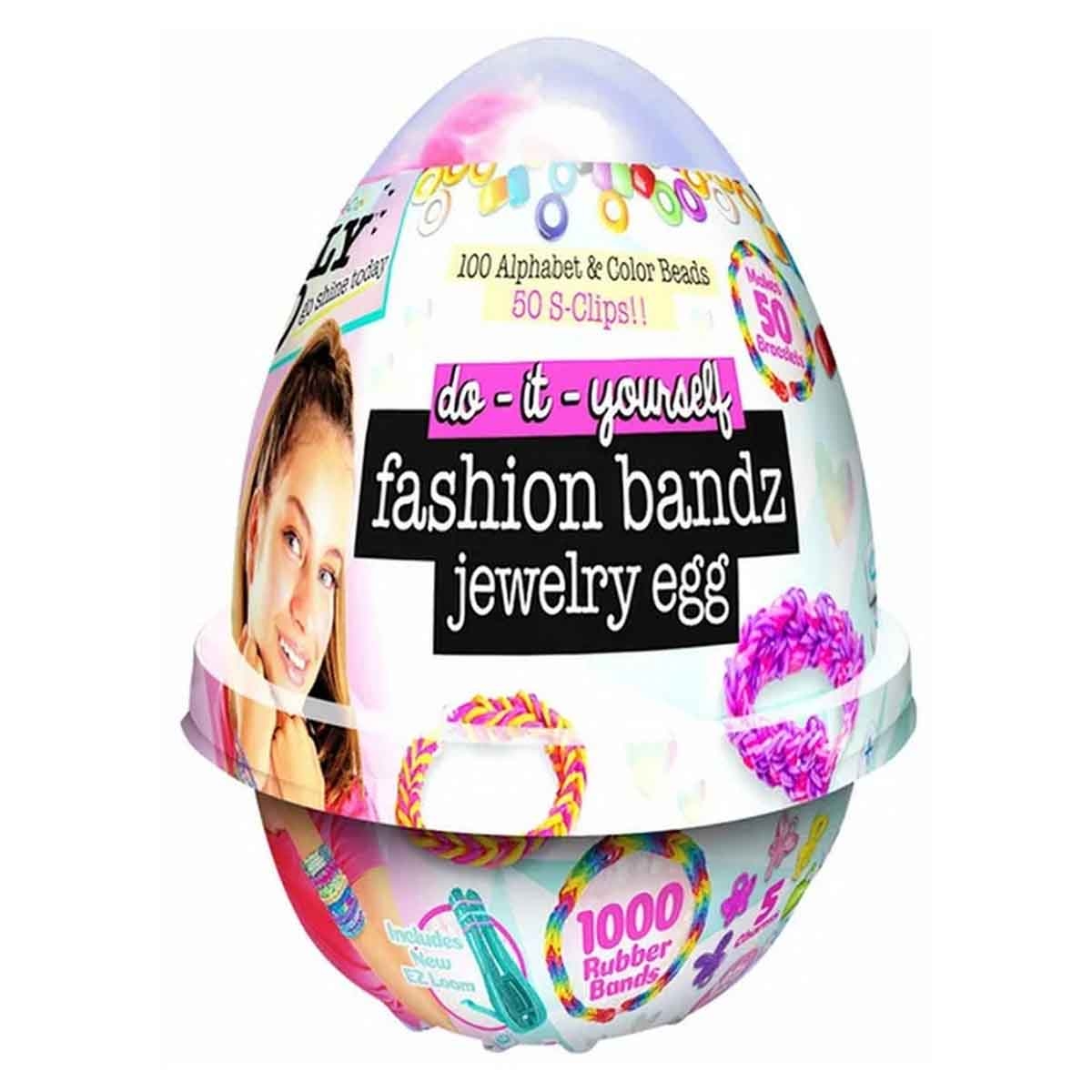 آيلي مجموعة بيضة مجوهرات فاشن باندز مع ميراكيولس مانيكير مجموعة، للبنات، 5-7 سنوات