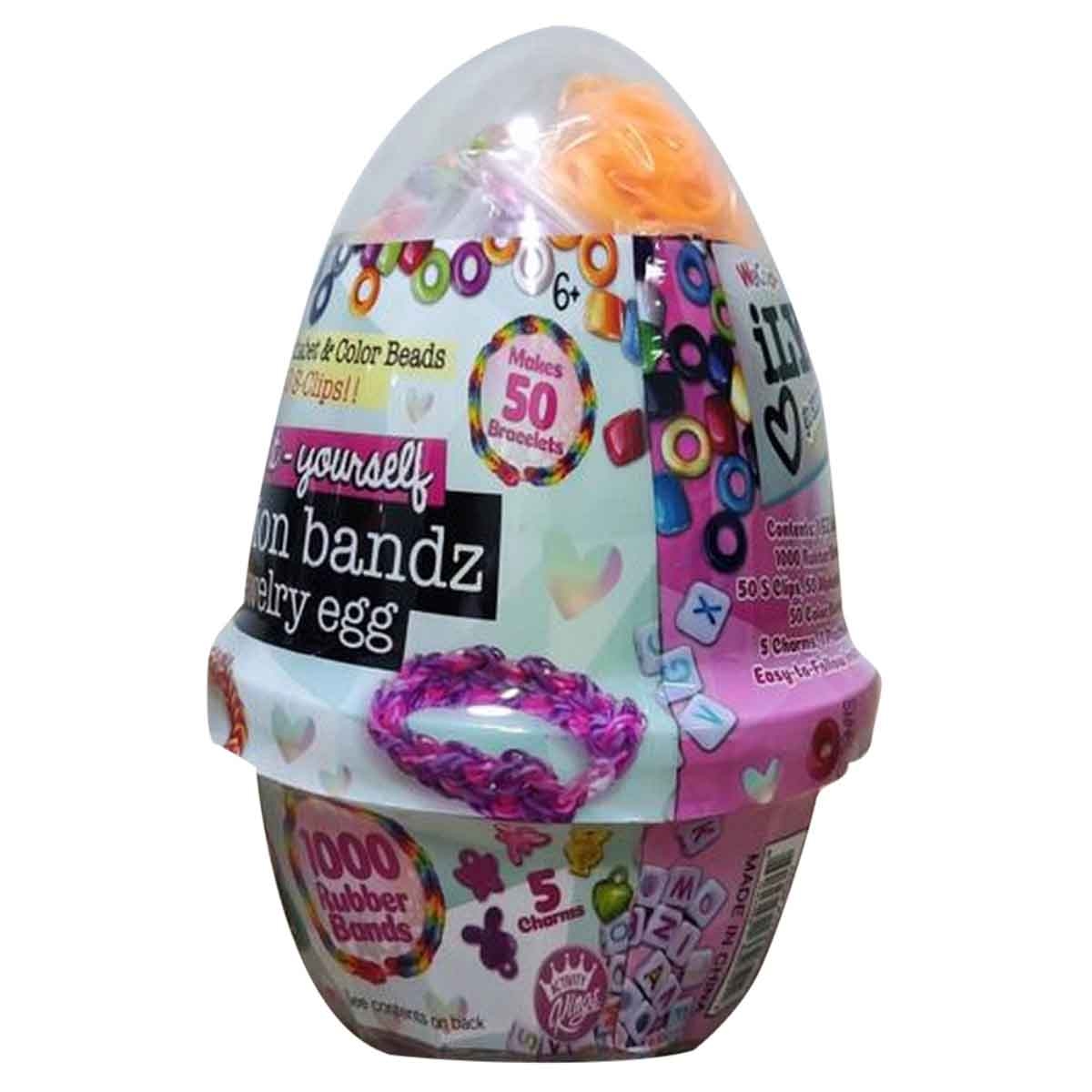 آيلي مجموعة بيضة مجوهرات فاشن باندز مع ميراكيولس مانيكير مجموعة، للبنات، 5-7 سنوات