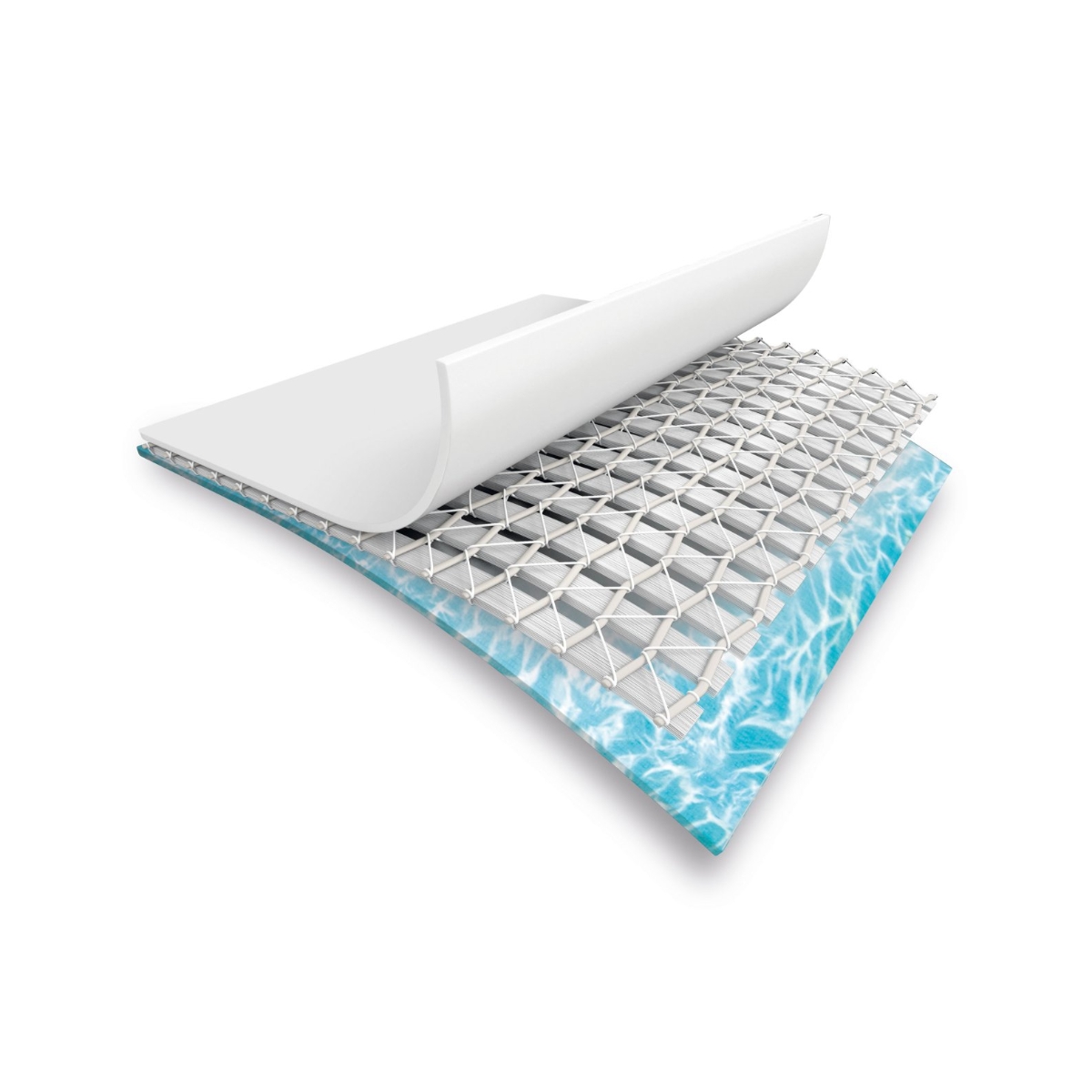 إنتكس مسبح فوق الأرض بإطار معدني شاطئي 120 إنش للجنسين، 5-7 سنوات