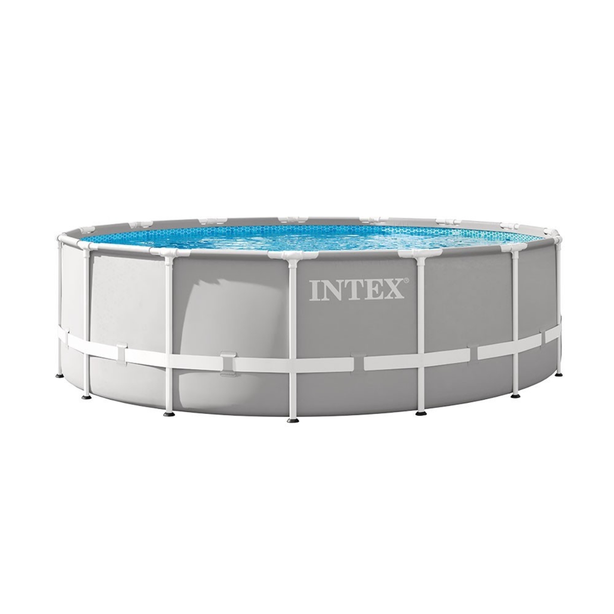 إنتكس مجموعة مسبح دائري بإطار بريزما 180 إنش للجنسين، 5-7 سنوات