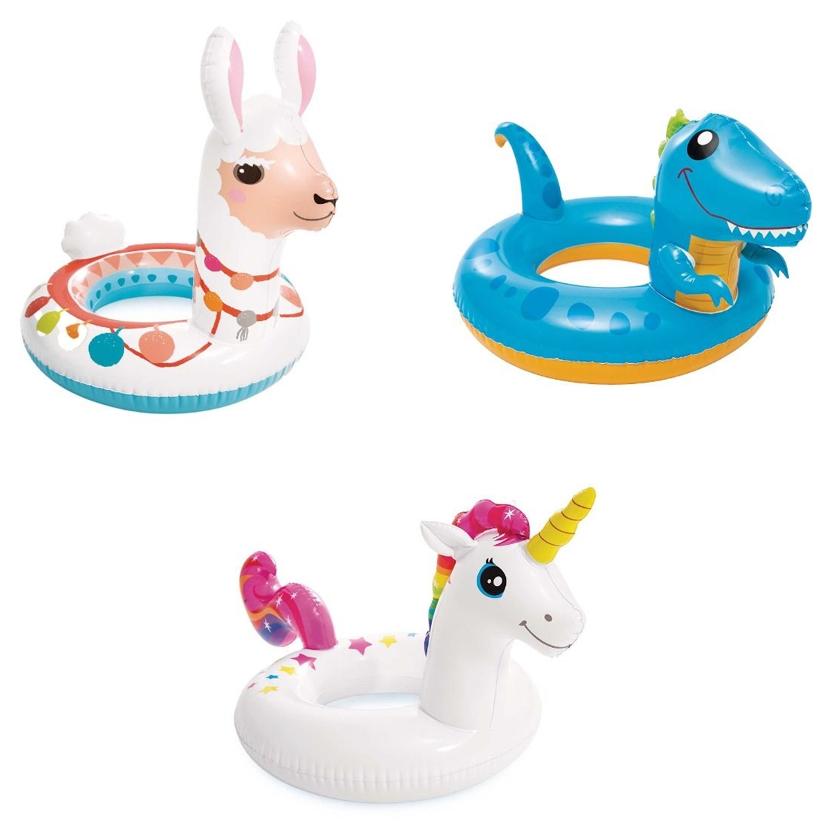 إنتكس عوامة حلقية حيوانات كبيرة متنوعة، للجنسين، من عمر 3 إلى 4 سنوات