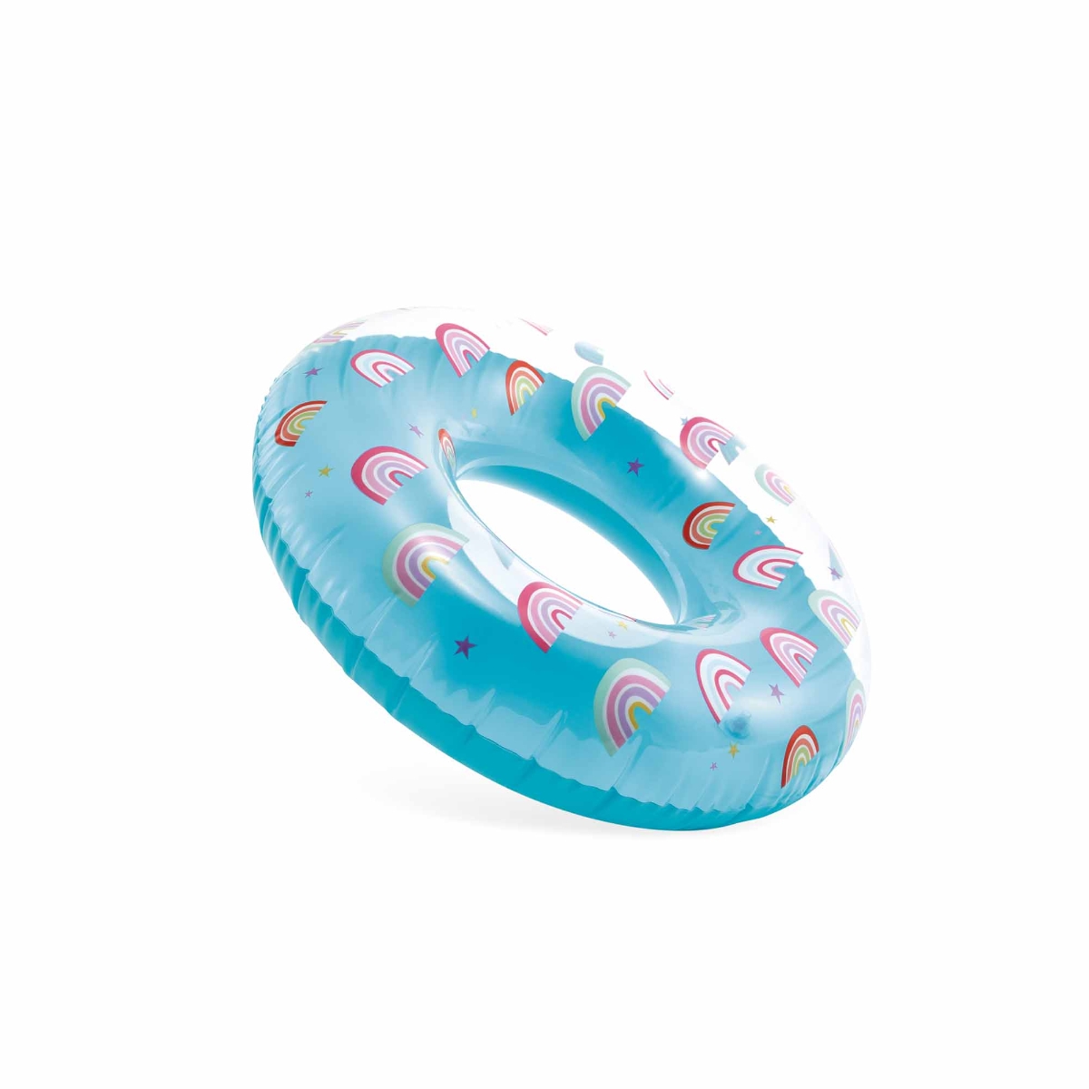 إنتكس عوامة دائرية سحرية قابلة للنفخ، تصميمات متنوعة، للجنسين، 8-10 سنوات