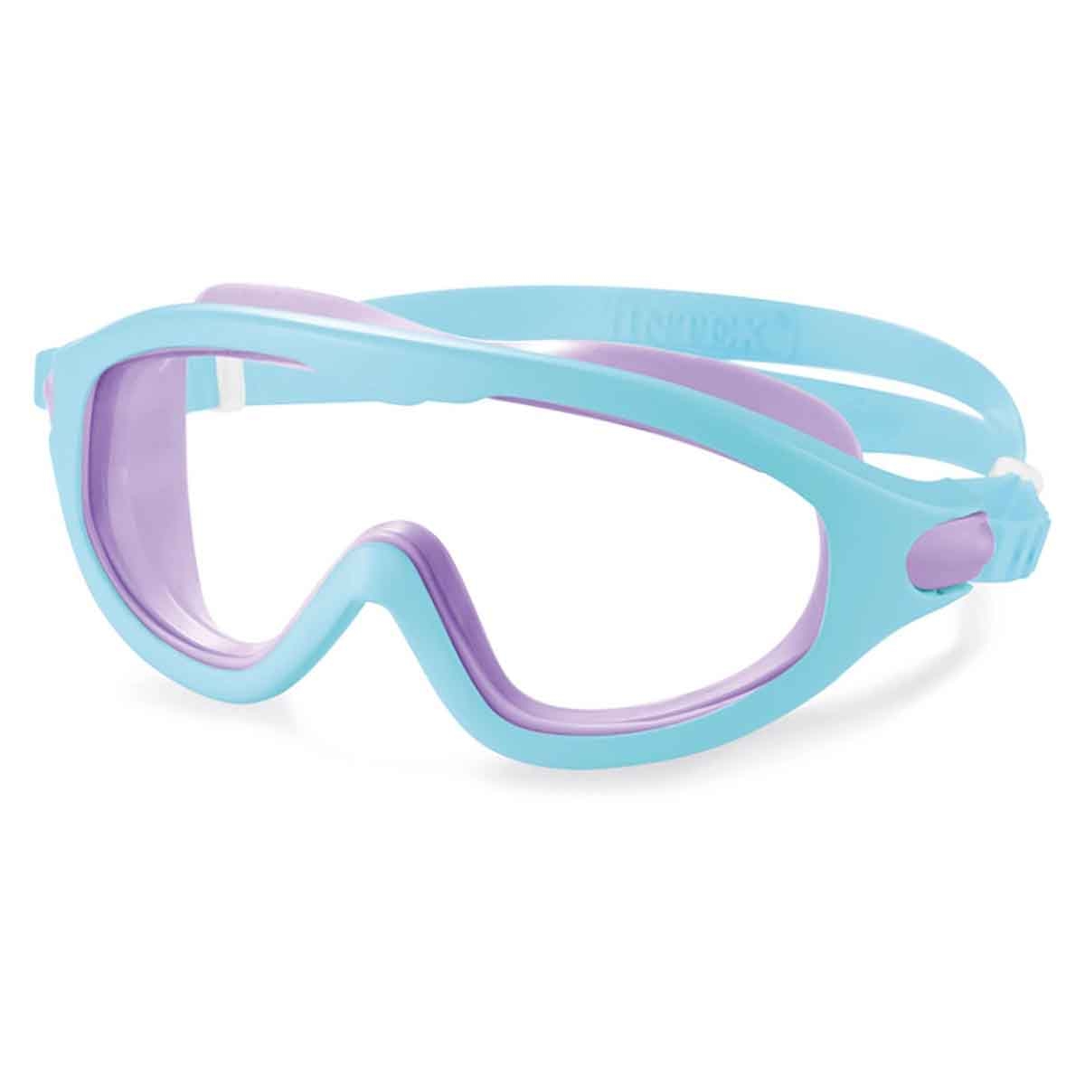 إنتكس مجموعة سترة سباحة ديلوكس مع 2 عوامات أذرع ديلوكس و2 نظارات سباحة للأطفال للجنسين عمر 3-4 سنوات