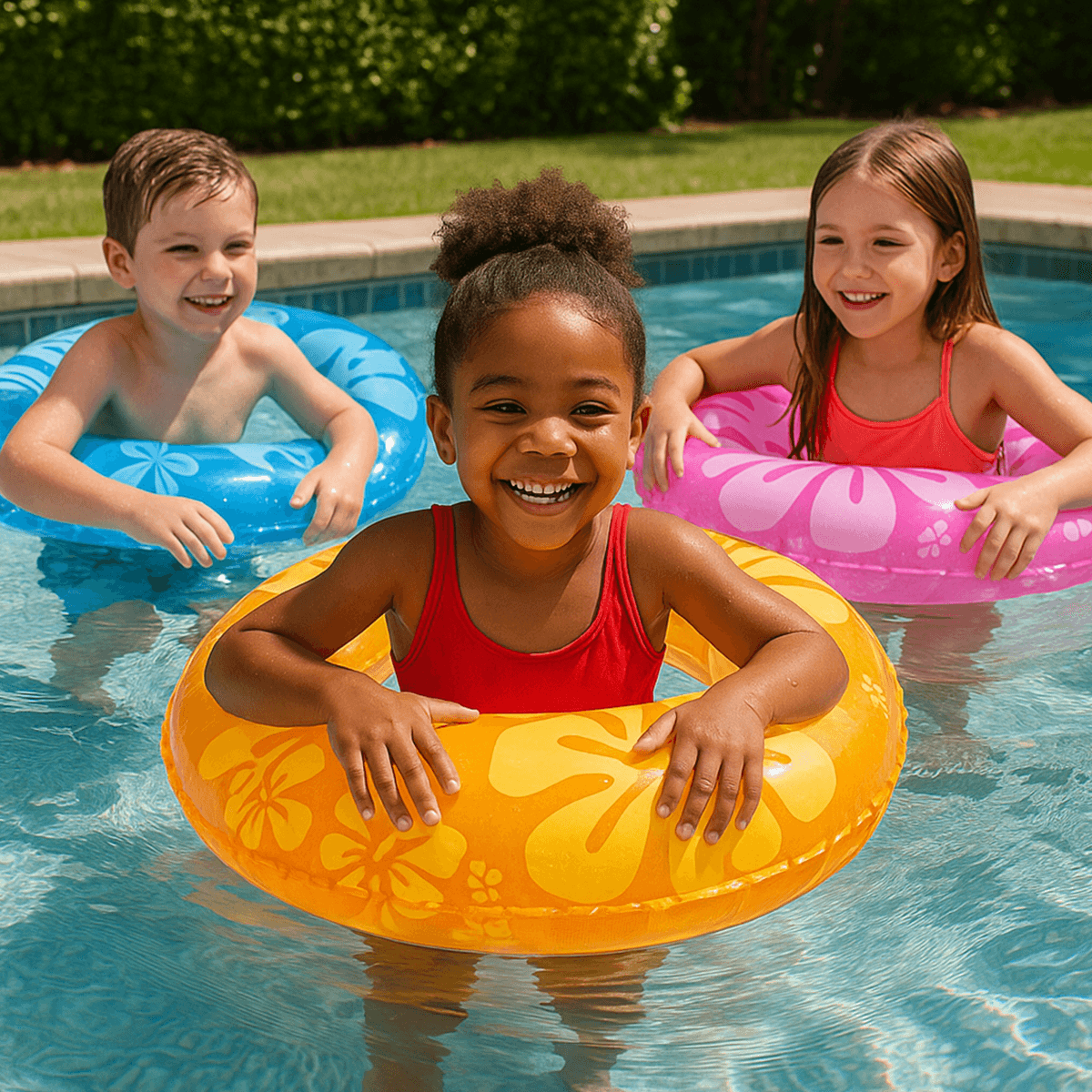 إنتكس عجلات سباحة قابلة للنفخ بتصميم إطار سيارة – تصميمات متنوعة – للجنسين