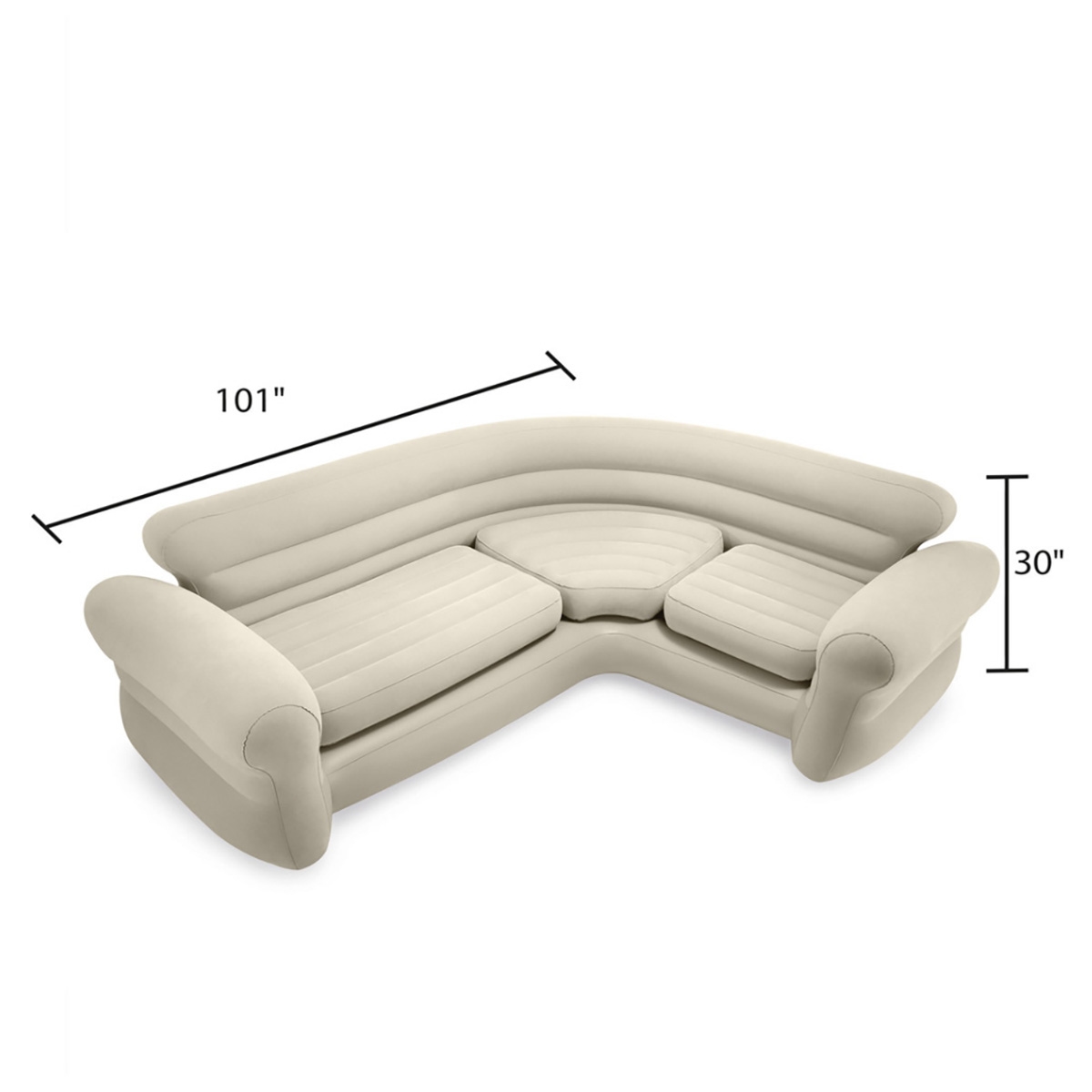 إنتكس أريكة زاوية قابلة للنفخ للجنسين