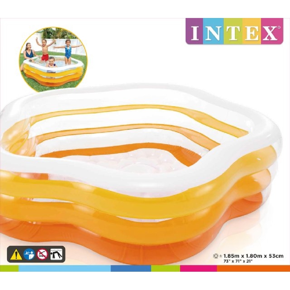 إنتكس مسبح خماسي الشكل متنوع للجنسين، 3-4 سنوات