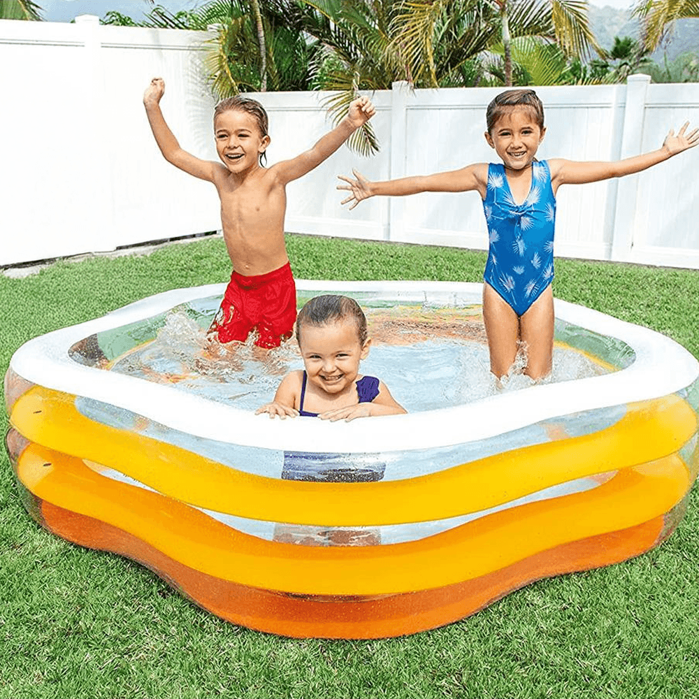 إنتكس مسبح خماسي الشكل متنوع للجنسين، 3-4 سنوات