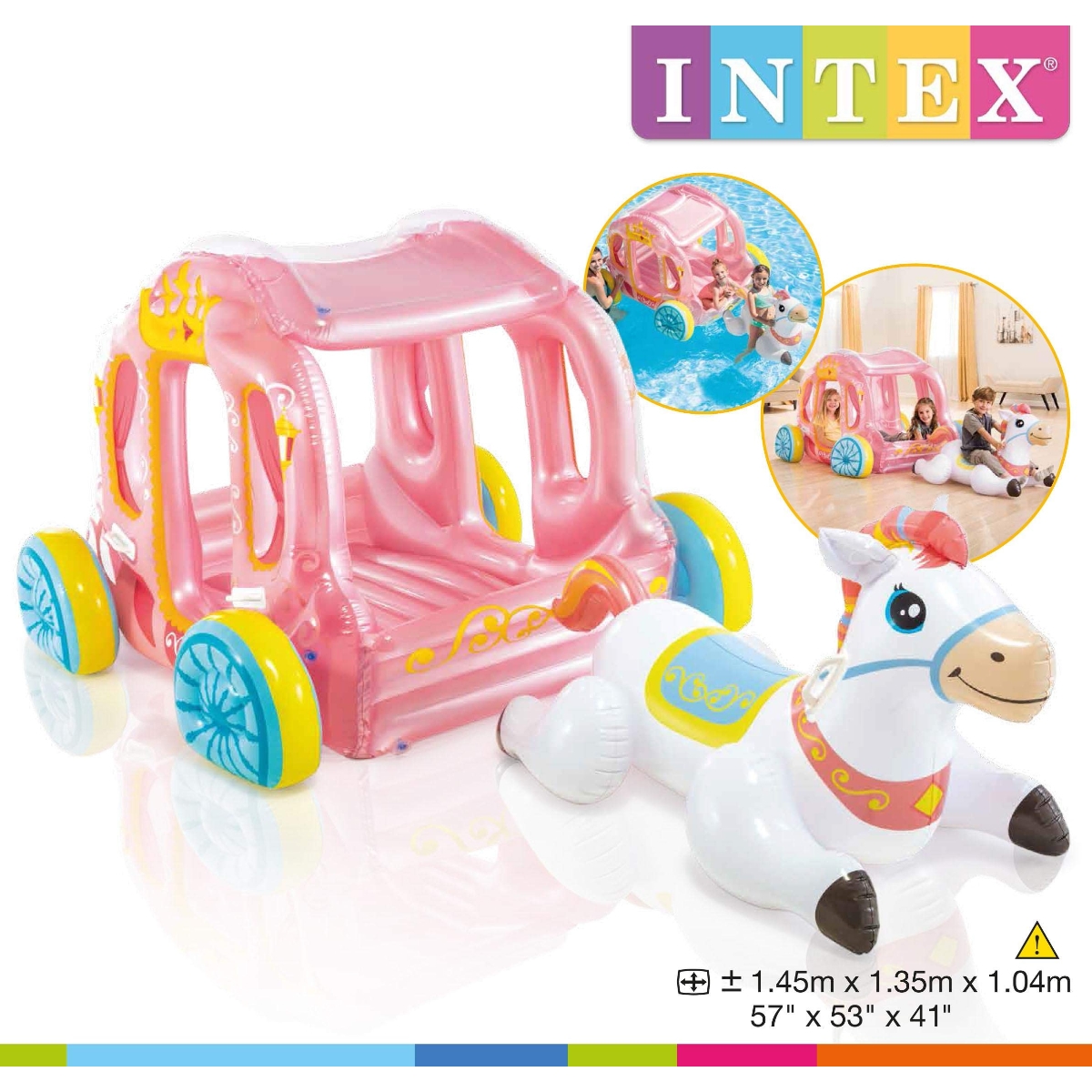 إنتكس عربة أميرة للجنسين، 3-4 سنوات