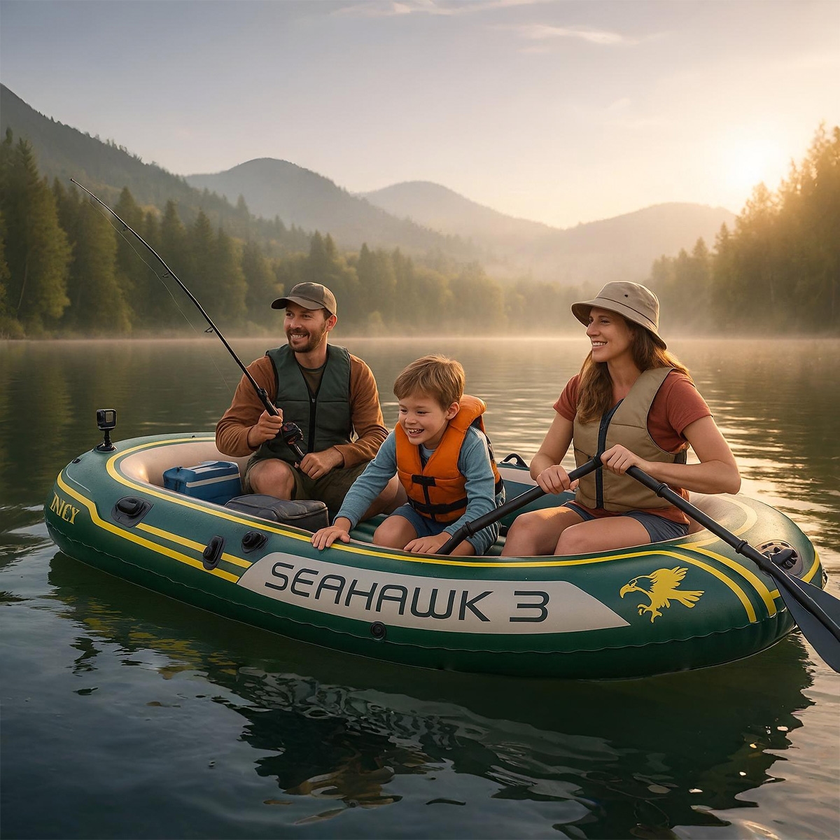 إنتكس مجموعة قارب سيهوك 3 للجنسين، 13 سنة فما فوق