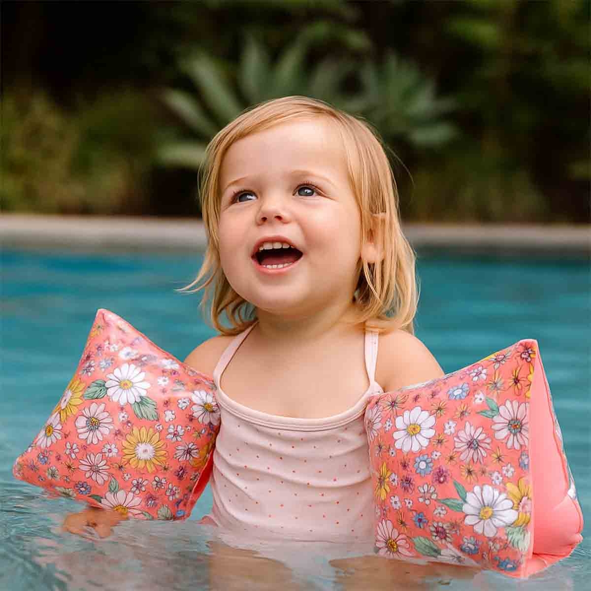 إنتكس أذرع سباحة سويت بلوسوم، للجنسين، من عمر 3 إلى 4 سنوات
