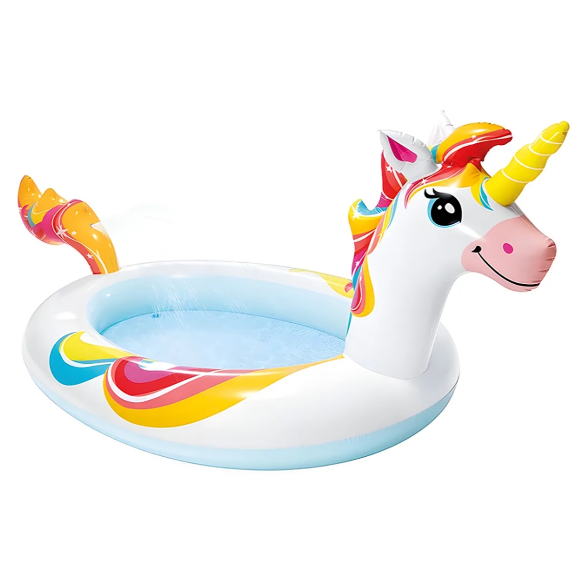 إنتكس مسبح يونيكورن مع رذاذ ماء للجنسين، 3-4 سنوات