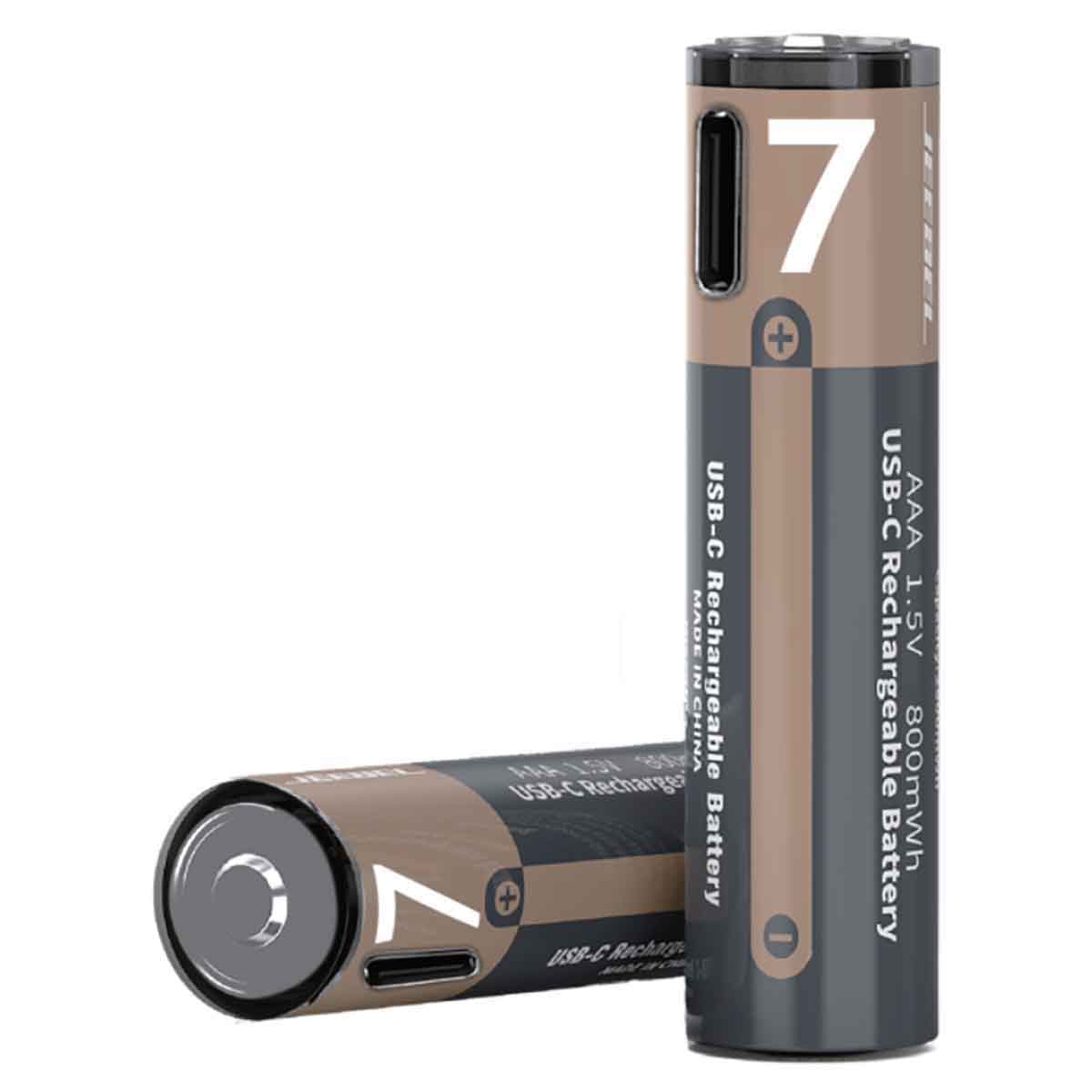 جيبل بطاريات ليثيوم AAA بقدرة 800mWh