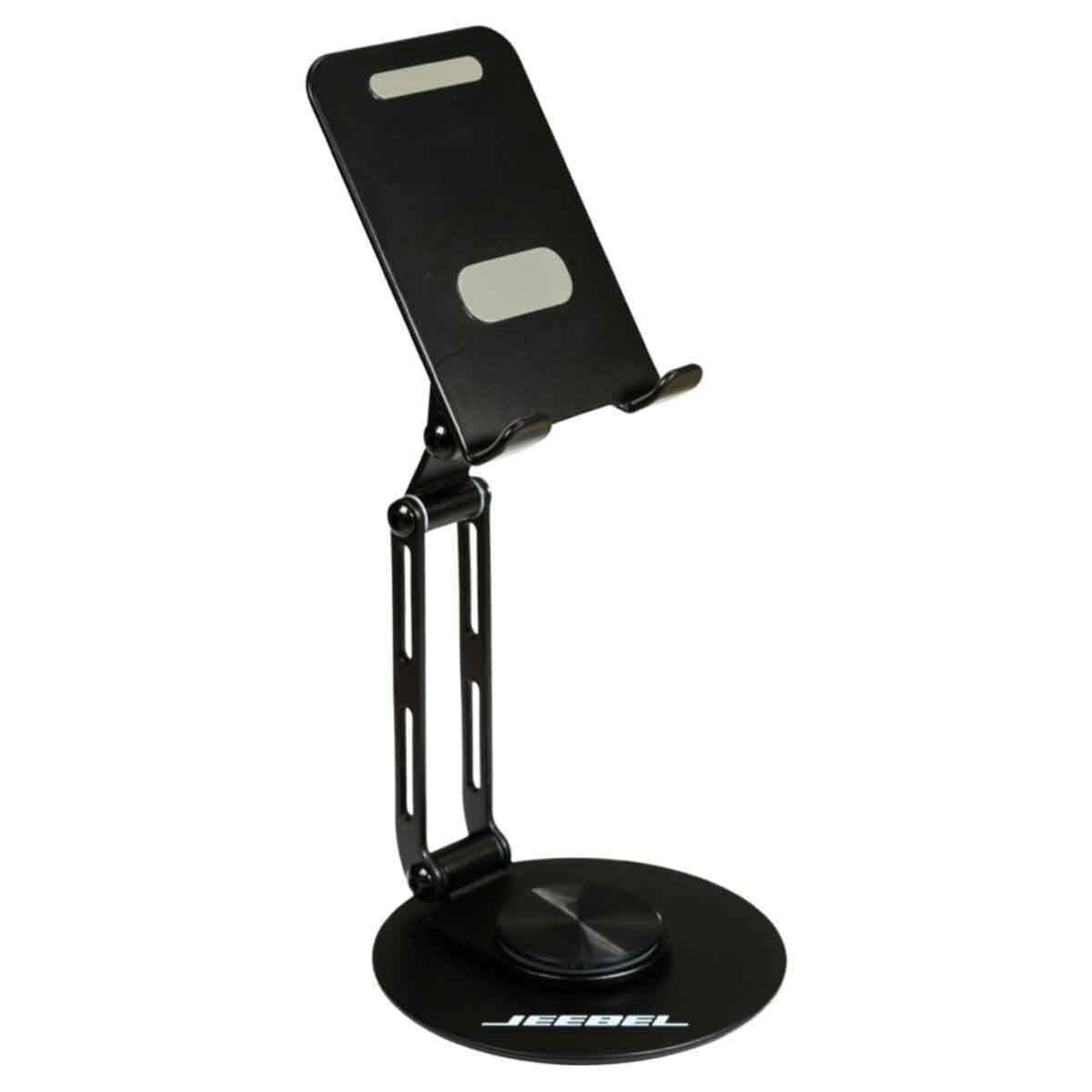 جيبل حامل مكتبي معدني قوي مع 4 مفاصل متينة وقاعدة دوارة 360 درجة