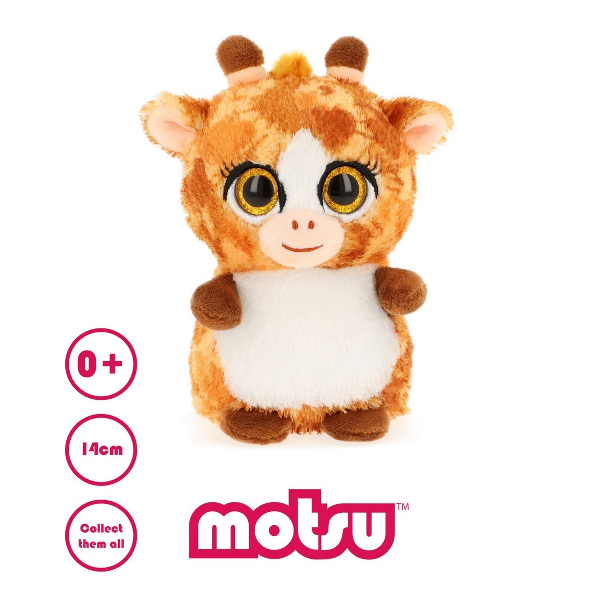 كيل تويز موتسو لعبة محشوة زرافة 14 سم للأطفال عمر 0-2 سنوات