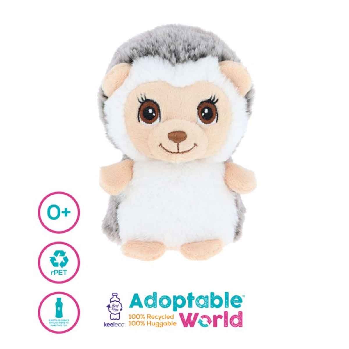 كيل تويز لعبة دمية محشوة كيليكو ميني عالم التبني 4 انش بتصاميم متنوعة للأطفال الرضع، 0-2 سنوات