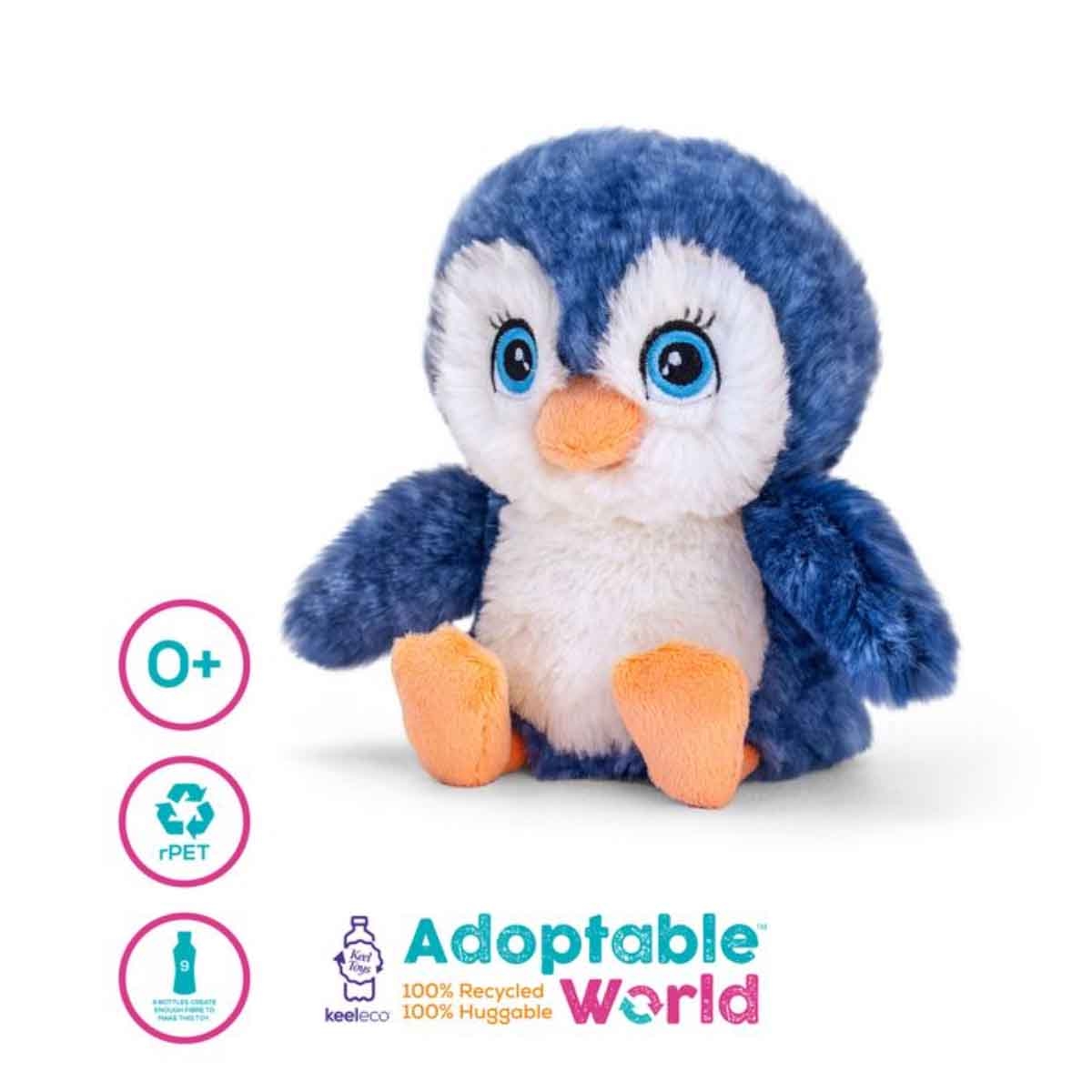 كيل تويز لعبة دمية محشوة كيليكو ميني عالم التبني 6.3 انش بتصاميم متنوعة للأطفال الرضع، 0-2 سنوات