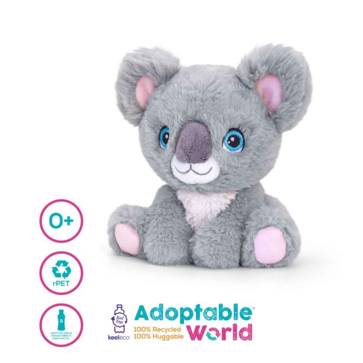 كيل تويز لعبة دمية محشوة كيليكو ميني عالم التبني 6.3 انش بتصاميم متنوعة للأطفال الرضع، 0-2 سنوات