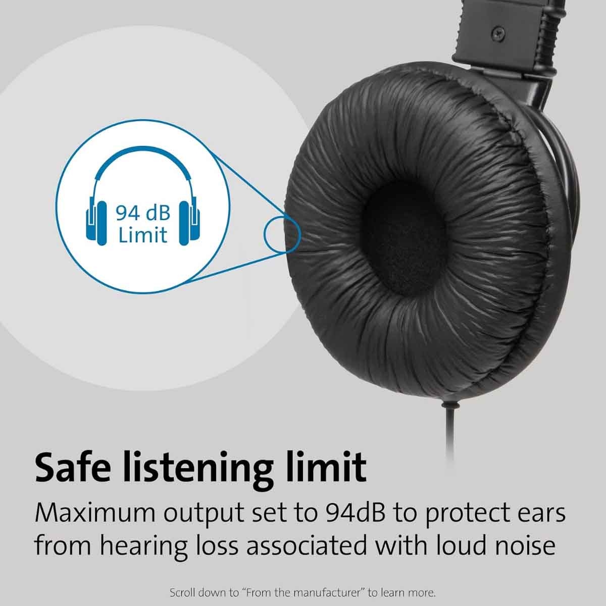 كينسينغتون سماعة رأس يو إس بي إيه كلاسيك مع ميكروفون