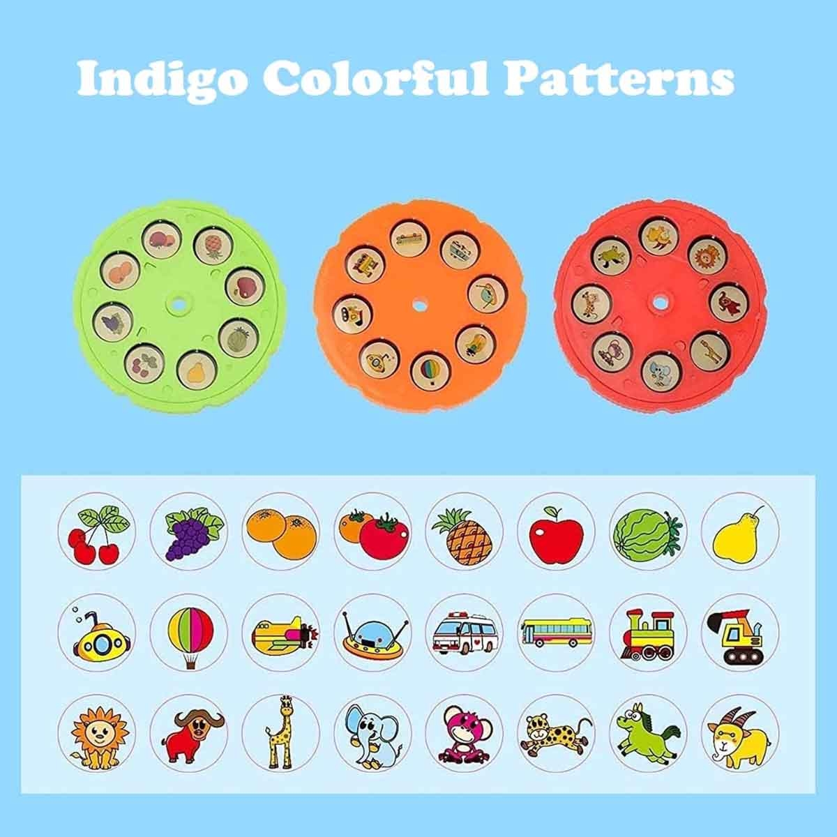 جينيريك لوح رسم ثلاثي الأبعاد مع جهاز عرض للأطفال باللون الأزرق، للجنسين، 3-4 سنوات