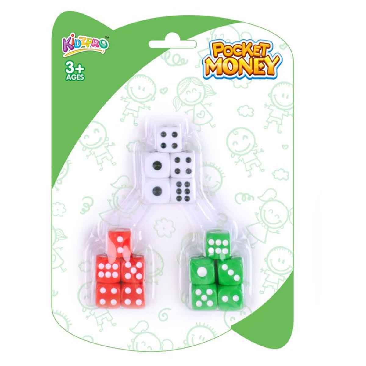 كيدز برو 15 قطعة نرد ألعاب للجنسين، 3-4 سنوات