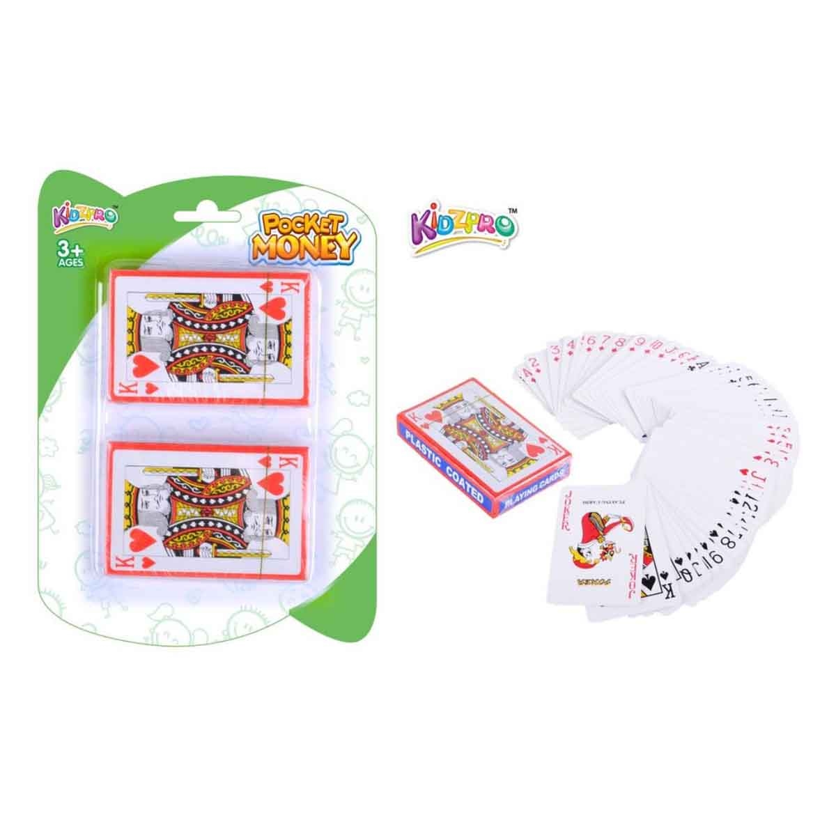 كيدز برو بطاقتي لعب 54 قطعة للجنسين، 3-4 سنوات