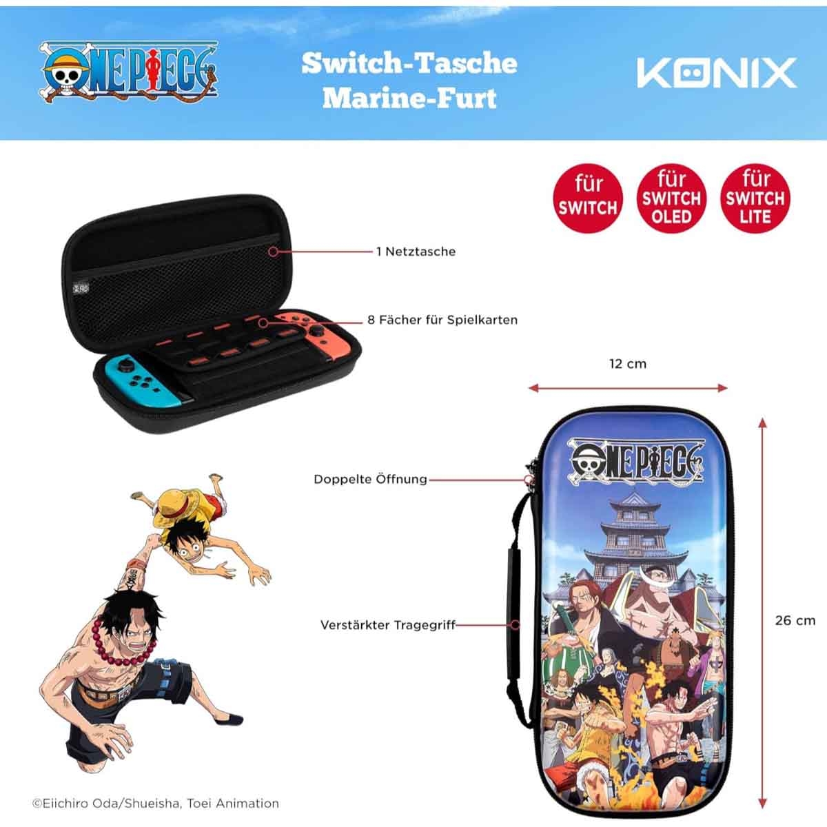 كونيكس ون بيس مارين فورد حقيبة حمل نينتندو سويتش