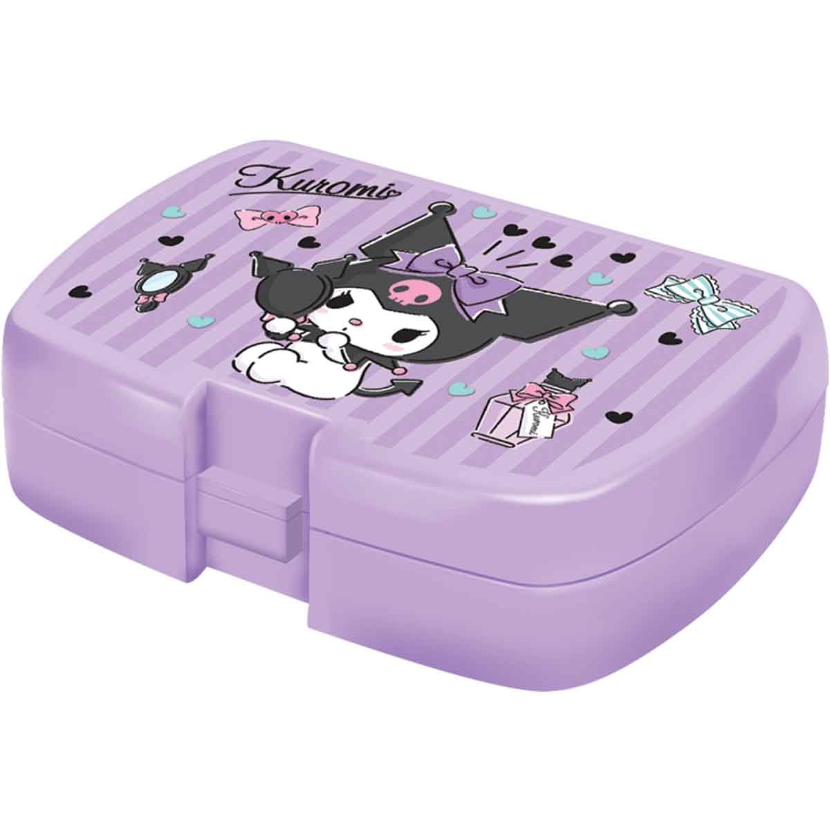 كورومي مجموعة حقيبة ترولي 5 في 1 مقاس 16 انش مع صندوق غداء وزجاجة ومقلمة وحقيبة غداء