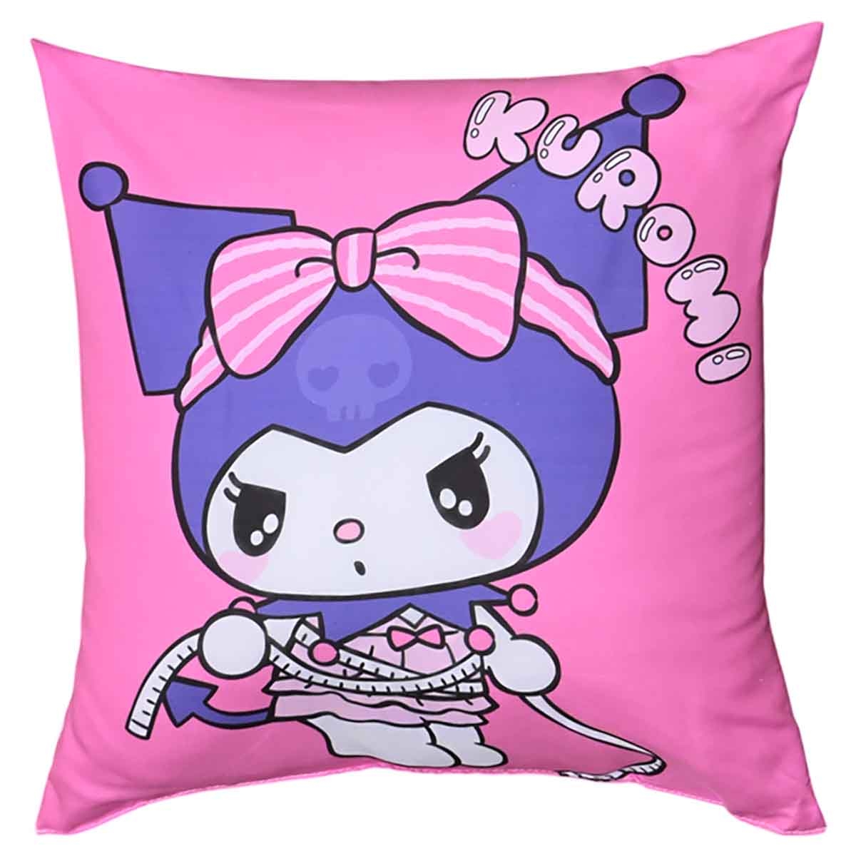 كورومي طقم لحاف مكون من 5 قطع من ألياف دقيقة مفرشة باللون الوردي مع غلاف بوليستر