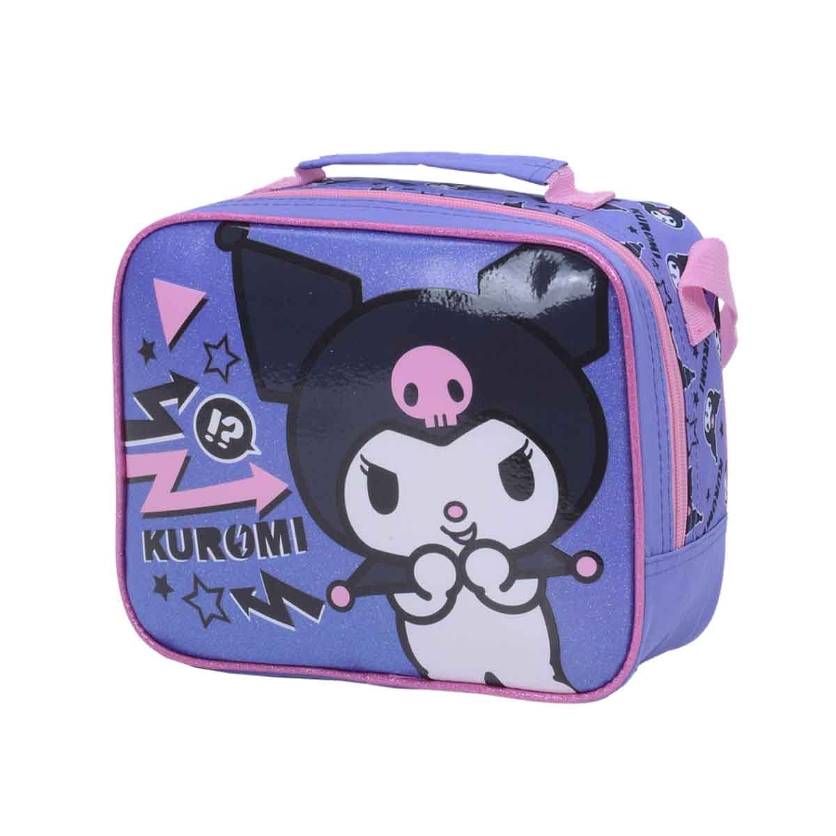 كورومي حقيبة غداء سانريو معزولة بتصميم كرتوني بنفسجي