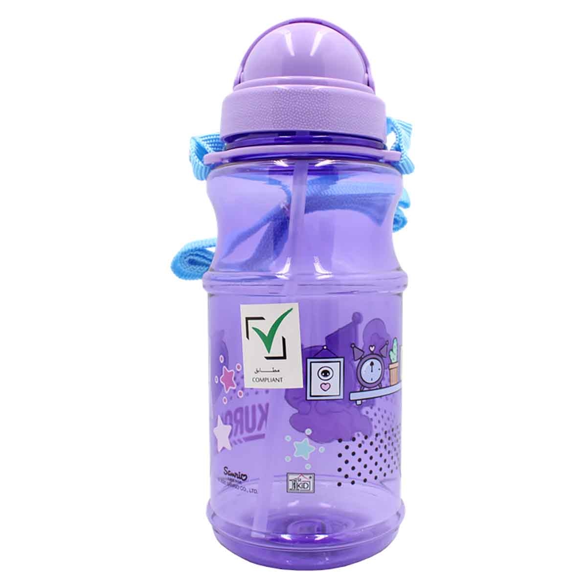 كورومي زجاجة ماء شفافة مضادة للتسرب سعة 600 مل