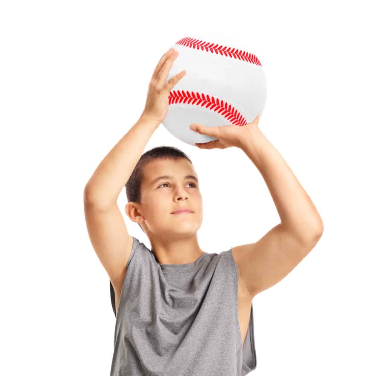 ليتل بيجي باونسر كرة بيسبول 9 إنش للجنسين، رقم BSPT002B-BA، من عمر 3-4 سنوات