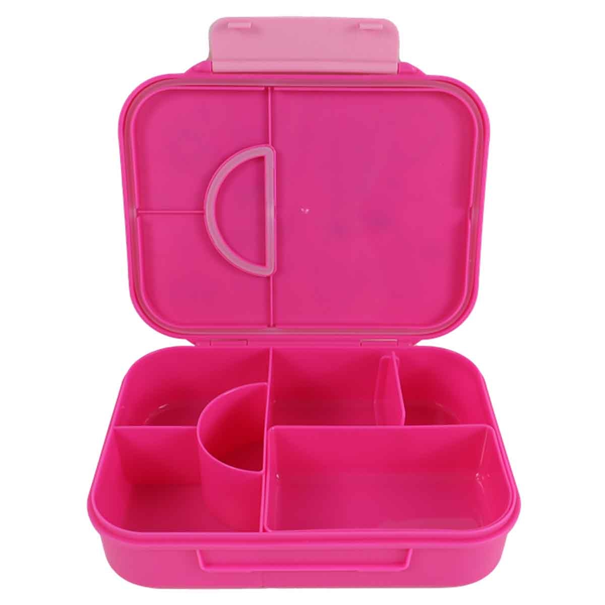 إل أو إل سيربرايز صندوق غداء بنتو عصري سعة 1100 مل مع 6 أقسام