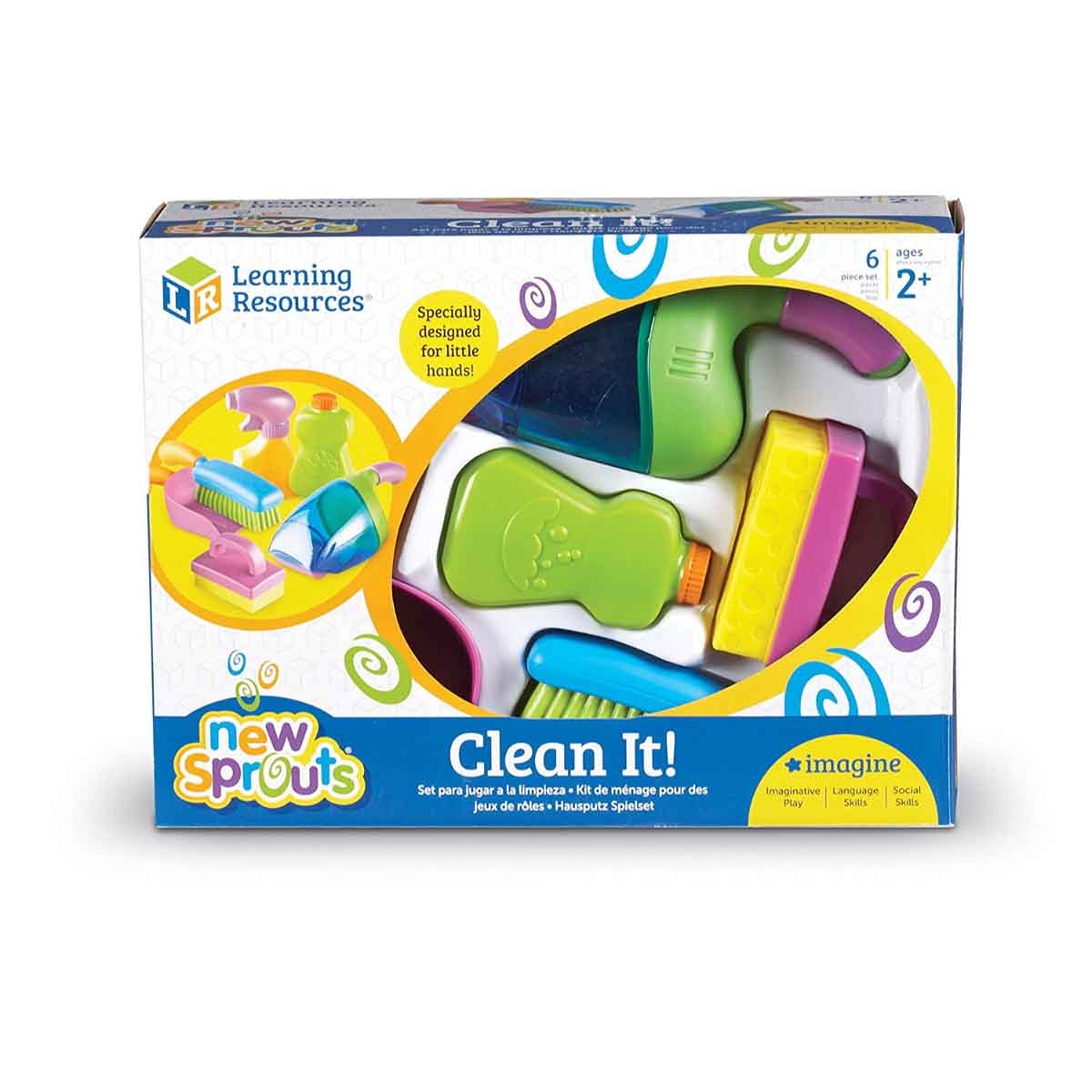 ليرننغ ريسورسز نيو سبراوتس نظفها للجنسين، 3-4 سنوات