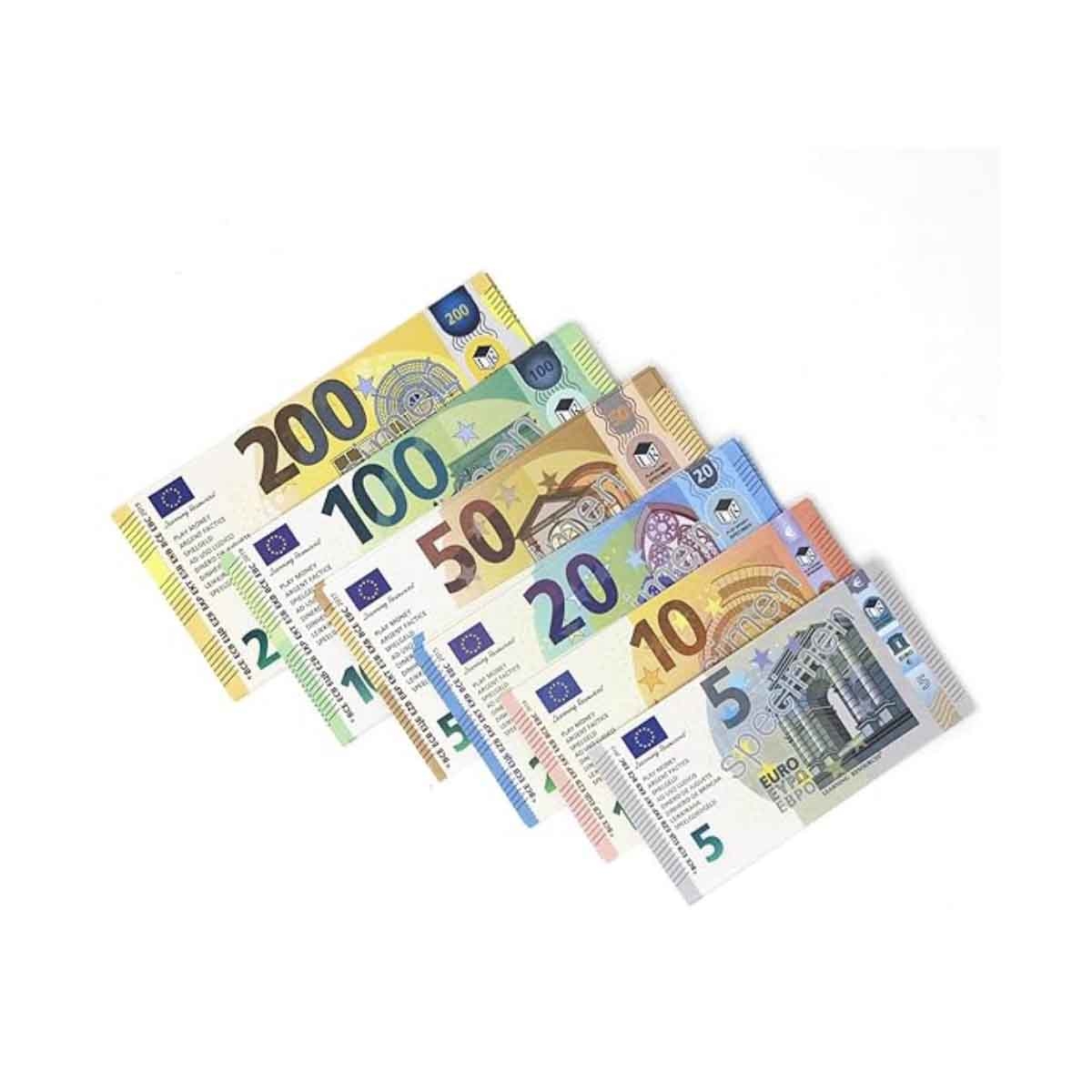 ليرننغ ريسورسز مجموعة أوراق نقدية يورو تعليمية للجنسين، 3-4 سنوات