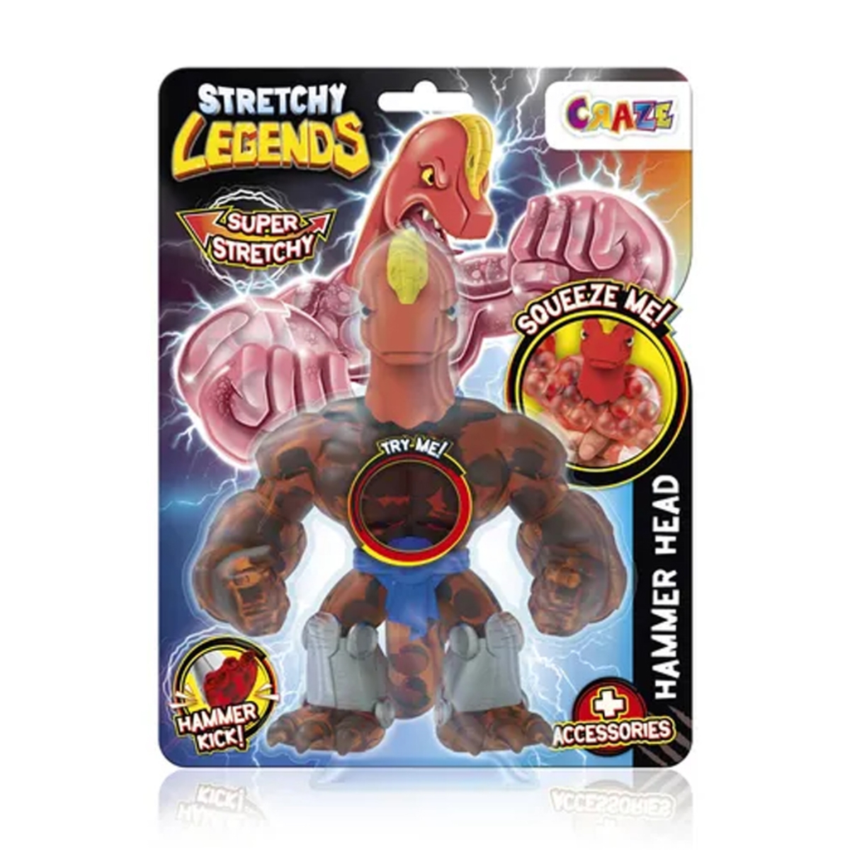 ليجيندز لعبة مطاطية متنوعة للجنسين، 3-4 سنوات