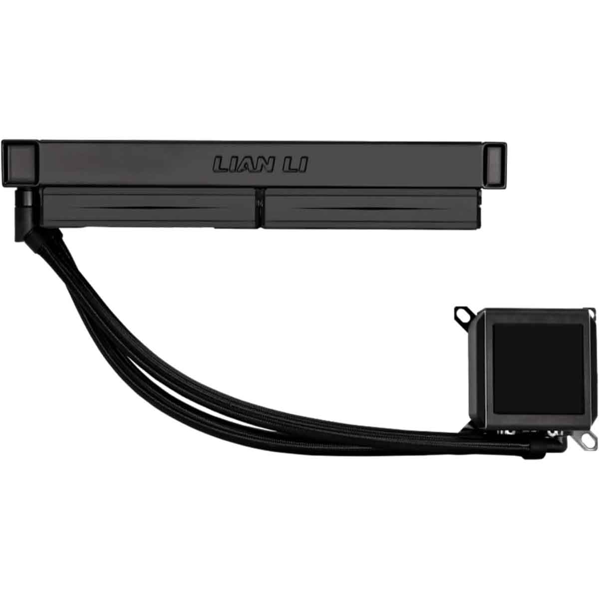 ليان لي مبرد سائل للمعالج Galahad II LCD ARGB أسود