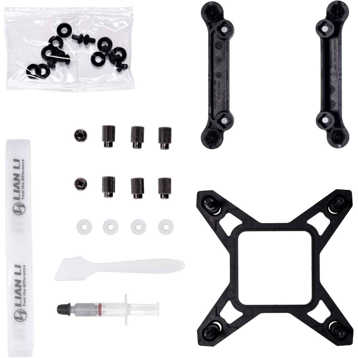 ليان لي مبرد سائل للمعالج Galahad II LCD ARGB مقاس 280mm أبيض