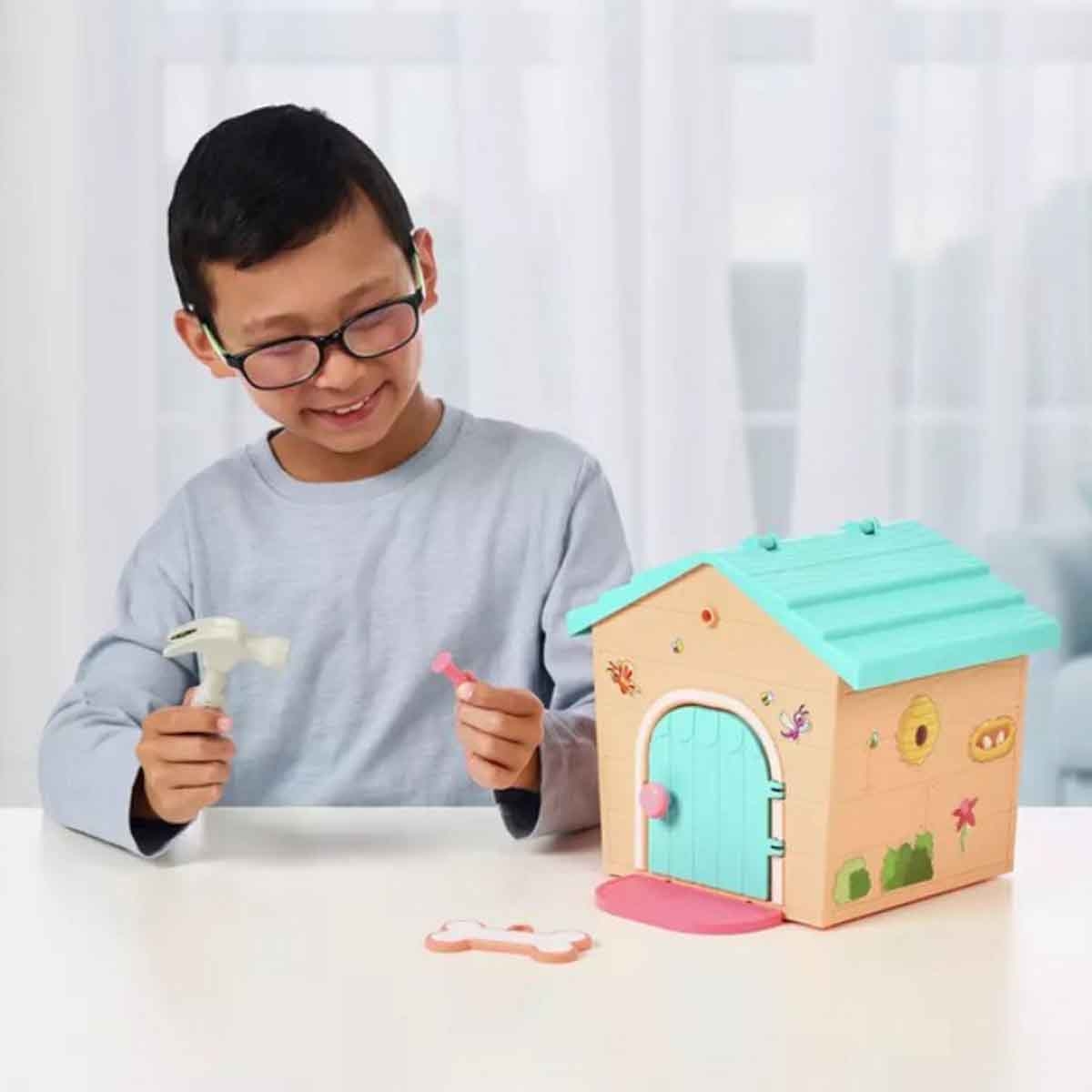 ليتل لايف بيتس ماي بابيز هوم مينيز مجموعة لعب تيل/برتقالي للجنسين، من عمر 5-7 سنوات