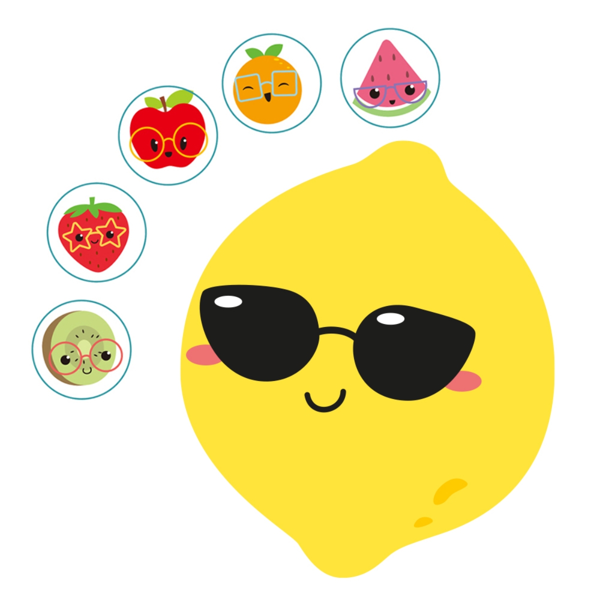 ليتل ستوري أحجية تعليمية ومسلية لمطابقة الفواكه 6 في 1 للجنسين، 3-4 سنوات