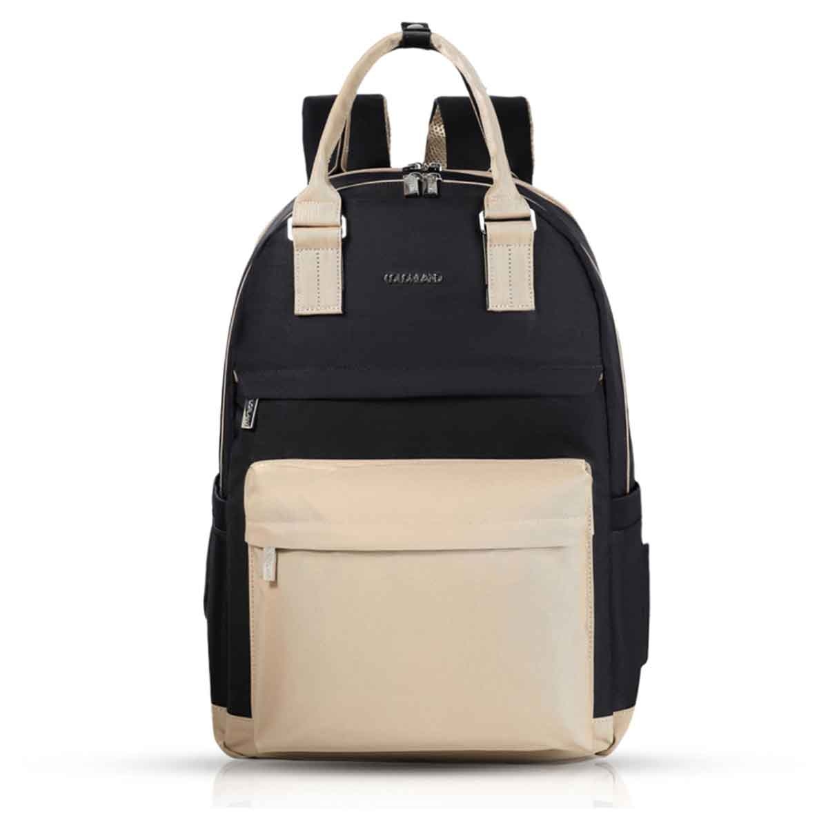 ليتل ستوري حقيبة حفاضات ظهر كينزي للسفر أسود للأم والأب