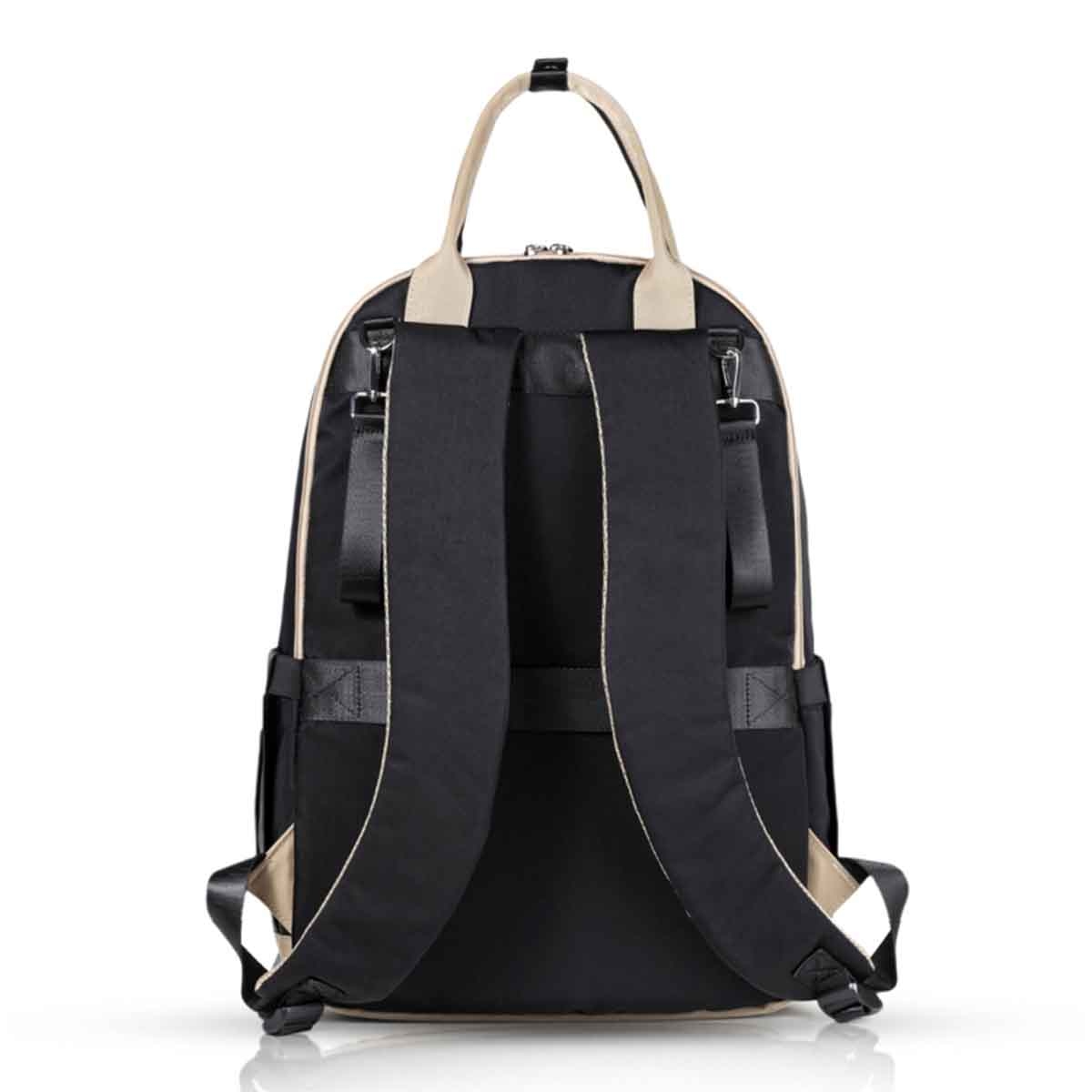 ليتل ستوري حقيبة حفاضات ظهر كينزي للسفر أسود للأم والأب