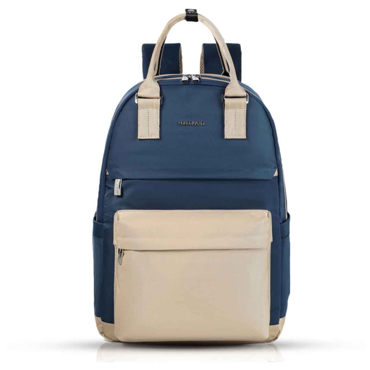 ليتل ستوري حقيبة حفاضات ظهر كينزي للسفر أزرق داكن للأم والأب