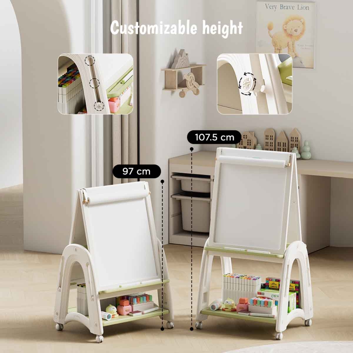 ليتل ستوري سبّورة رسم مزدوجة للجنسين، 3–4 سنوات