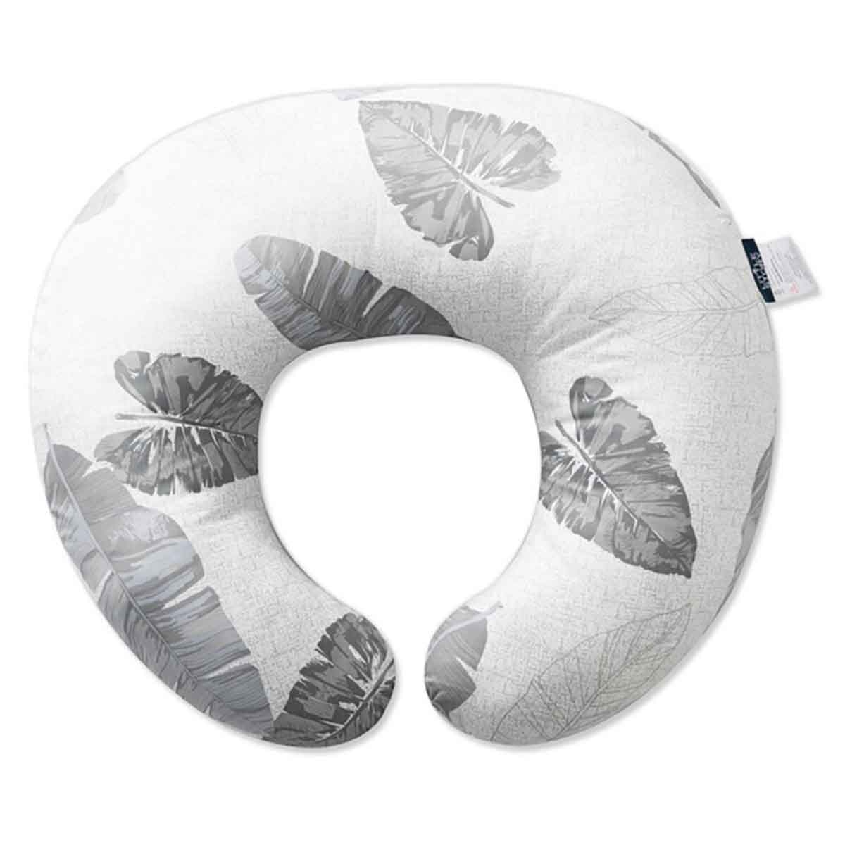 ليتل ستوري وسادة رضاعة وإطعام للأطفال بنقشة الأوراق، 0–2 سنة